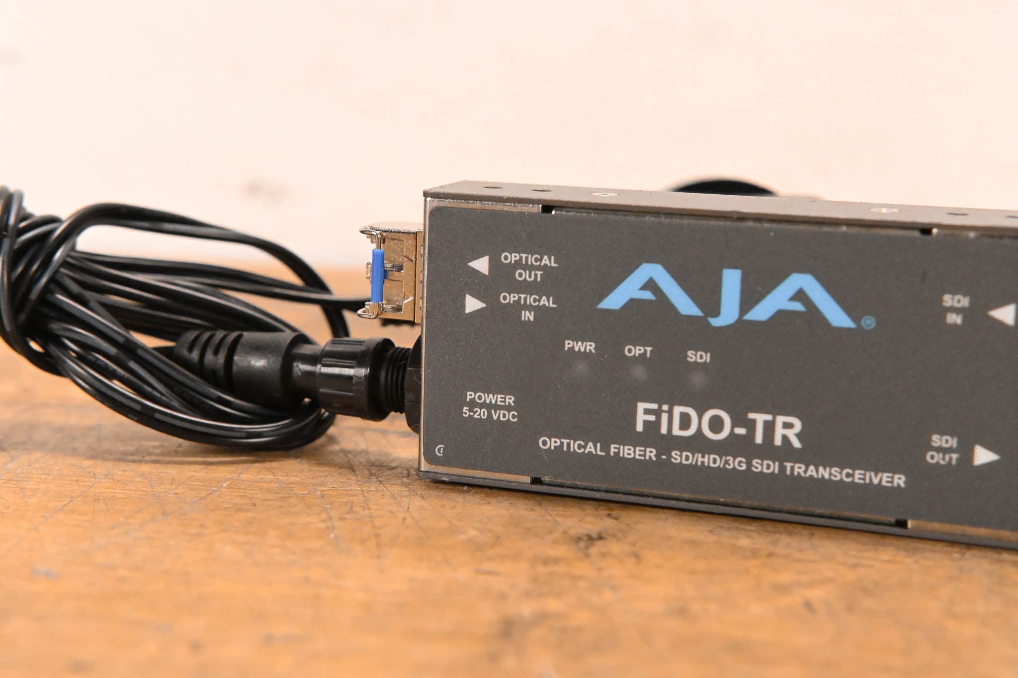 AJA FiDO-TR 1-Channel 3G-SDI/LC Single-Mode LC Fiber Transceiver