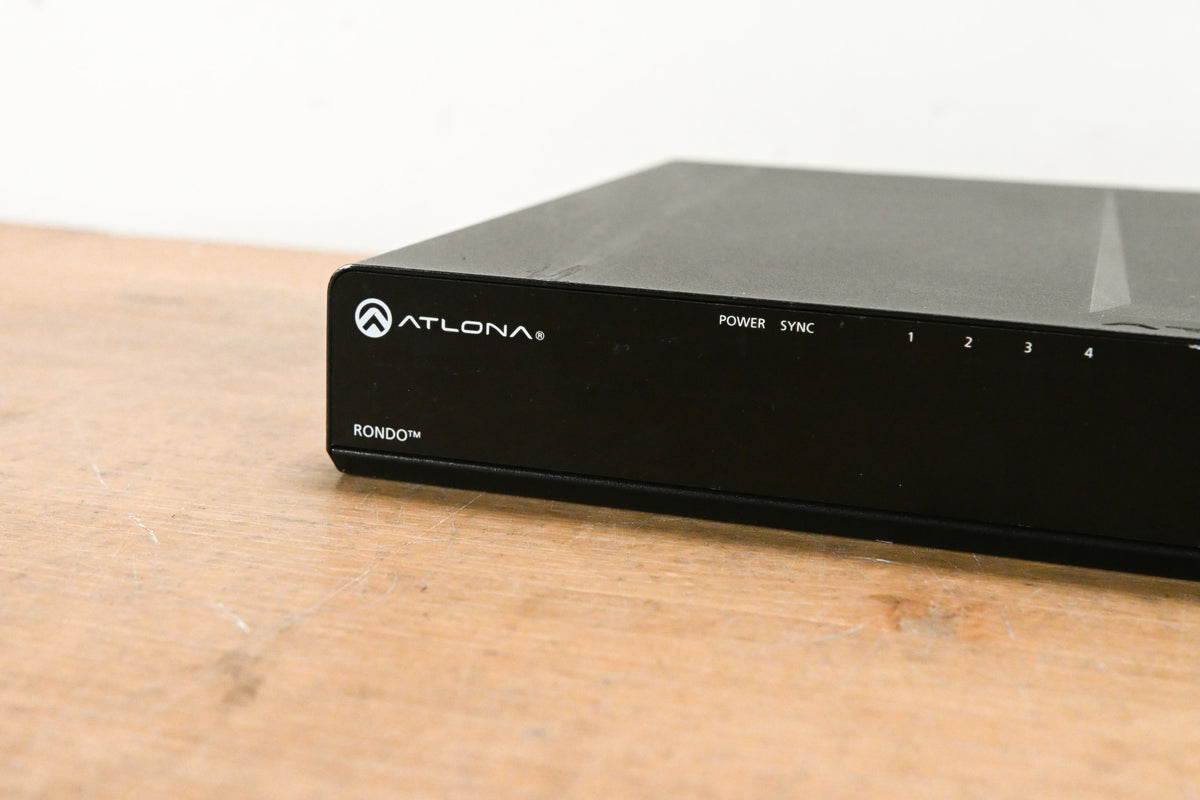 Atlona AT-RON-444 4K/HDR 1x4 HDMI Distribution Amp (NO POWER SUPPLY)