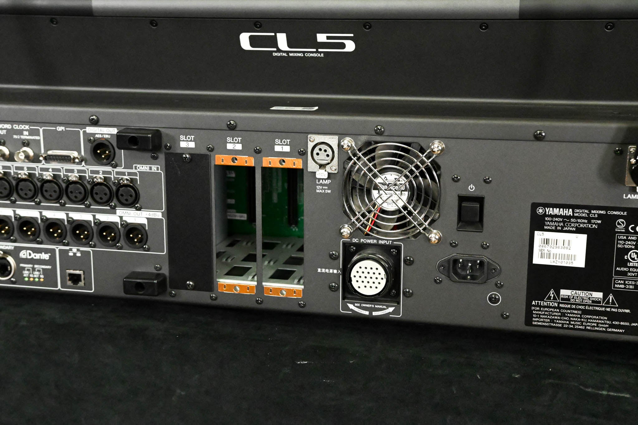 Yamaha CL5 72-Channel Digital Mixing Console