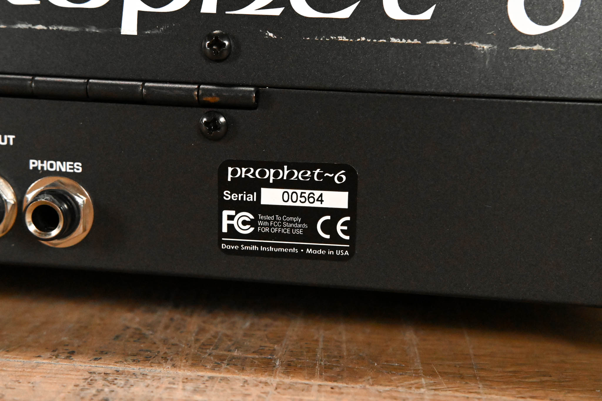 Sequential Prophet-6 49-Key, 6-Voice Analog Synthesizer