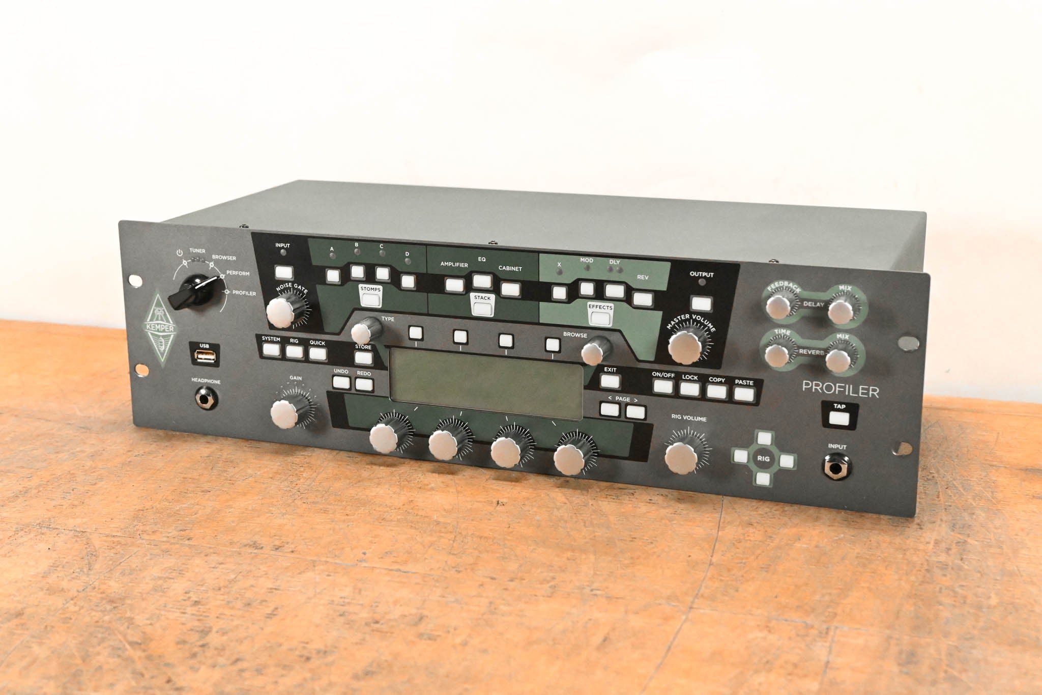 Kemper Profiler Rack Rackmount Profiling Amp Head