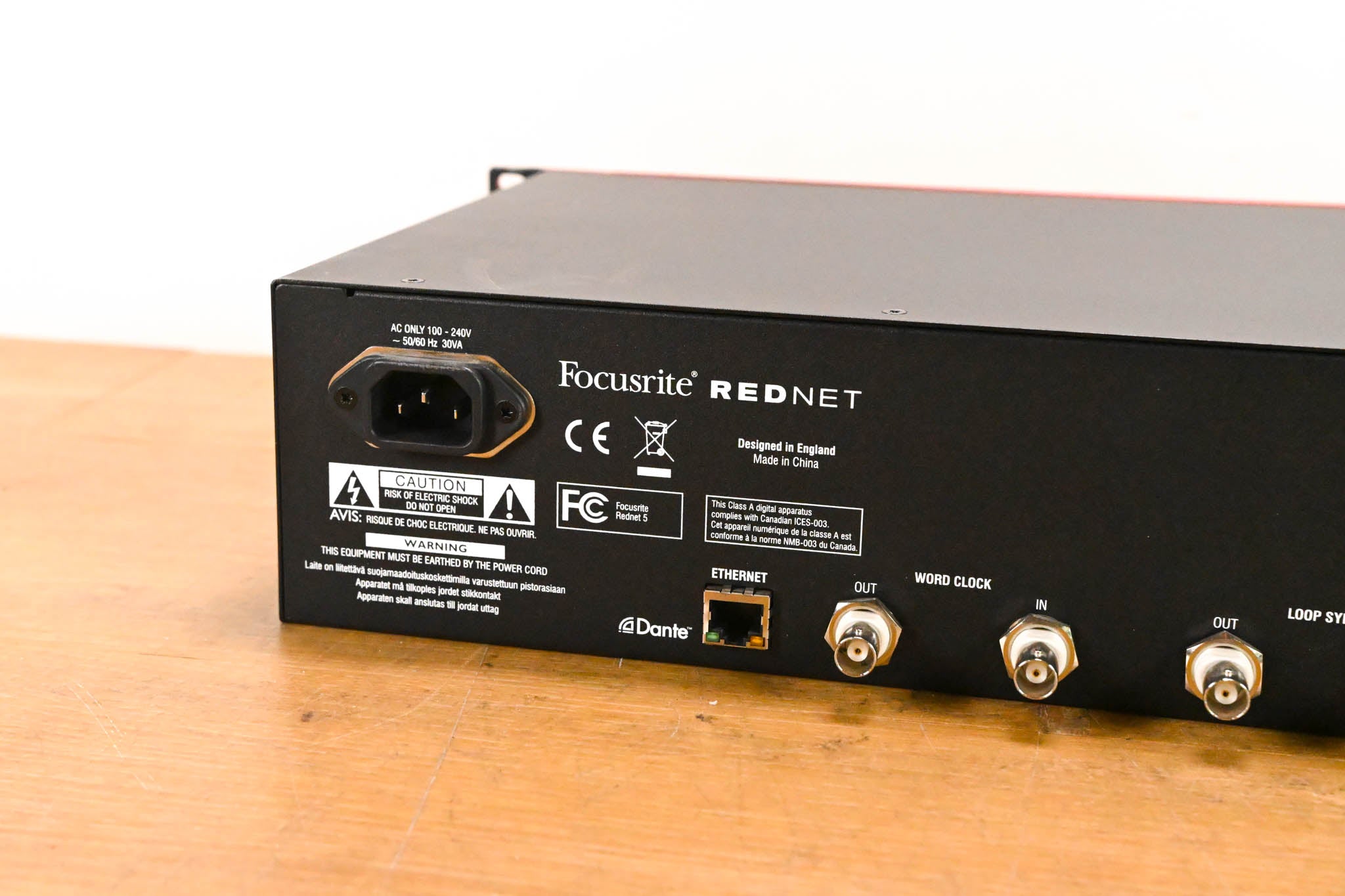 Focusrite RedNet 5 Pro Tools HD to Dante Network Bridge
