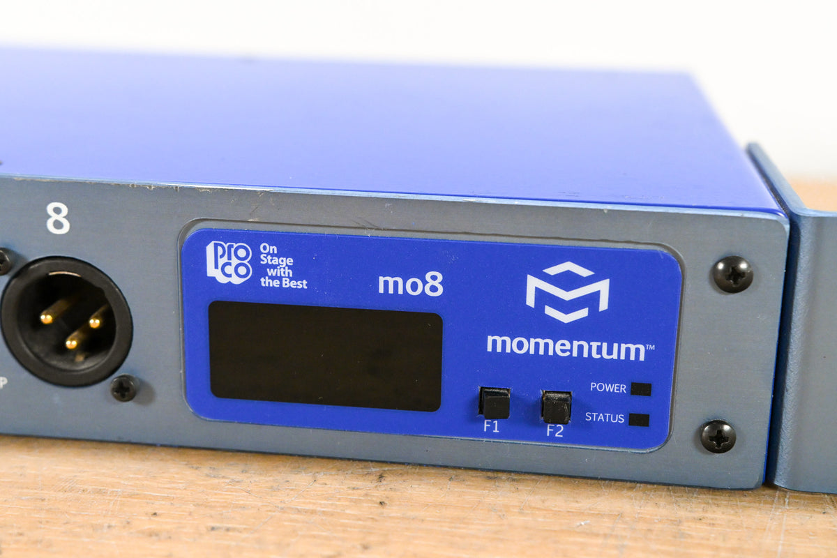 ProCo Momentum mo8 Digital Snake System (NO POWER SUPPLY)