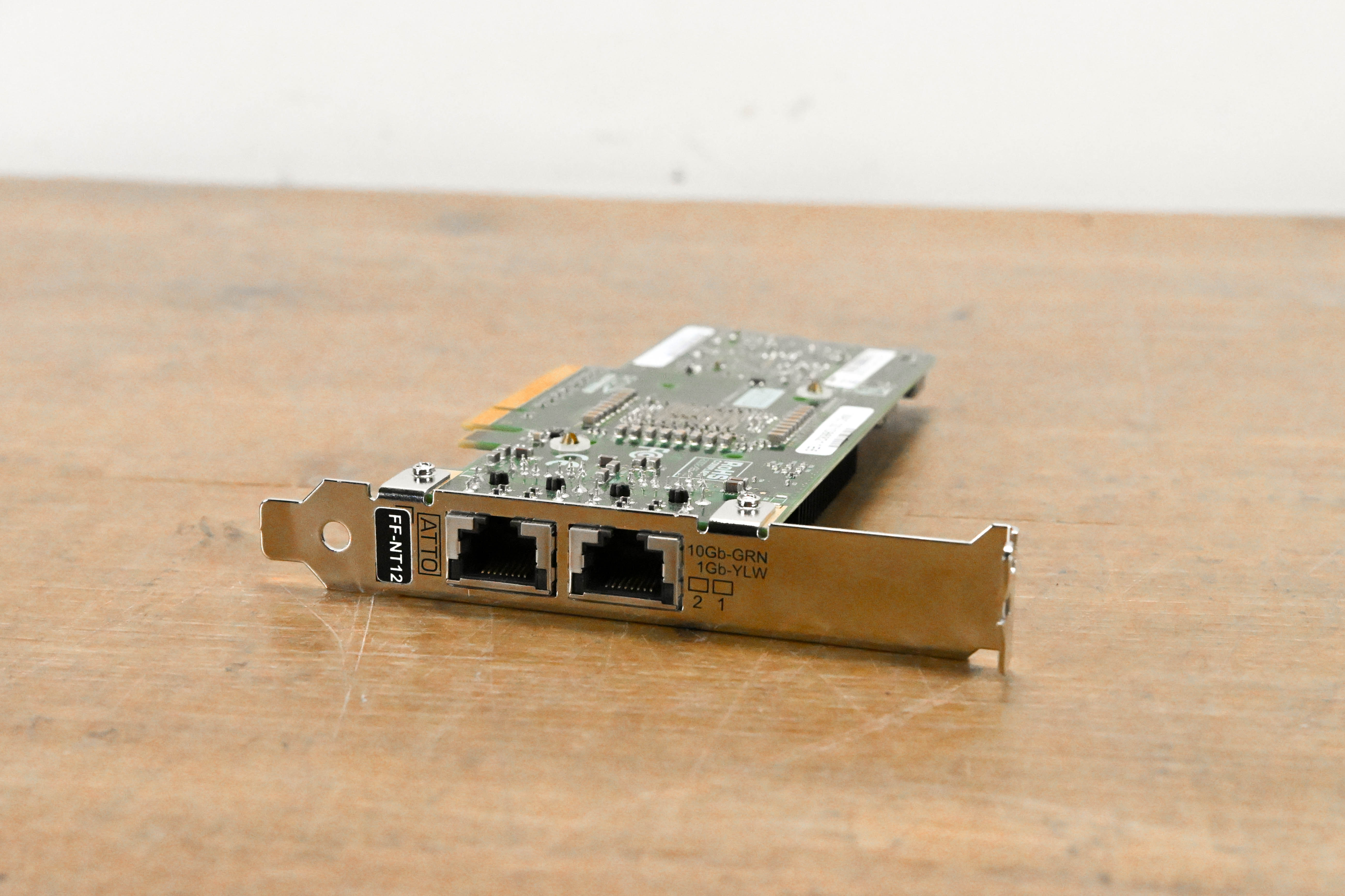 atto Technologies FastFrame NT12 Dual Port PCIe 2.0 Network Adapter