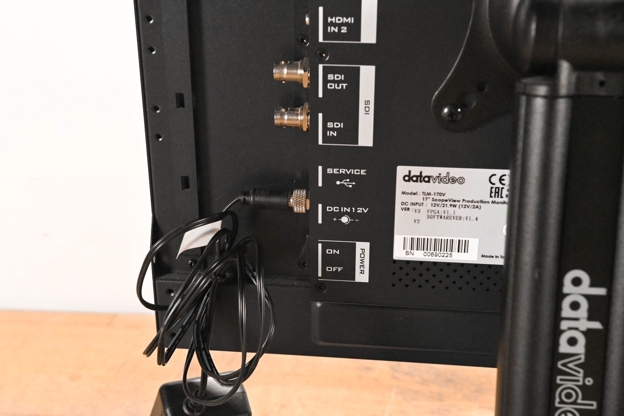 Datavideo TLM-170v 17" ScopeView Production Monitor