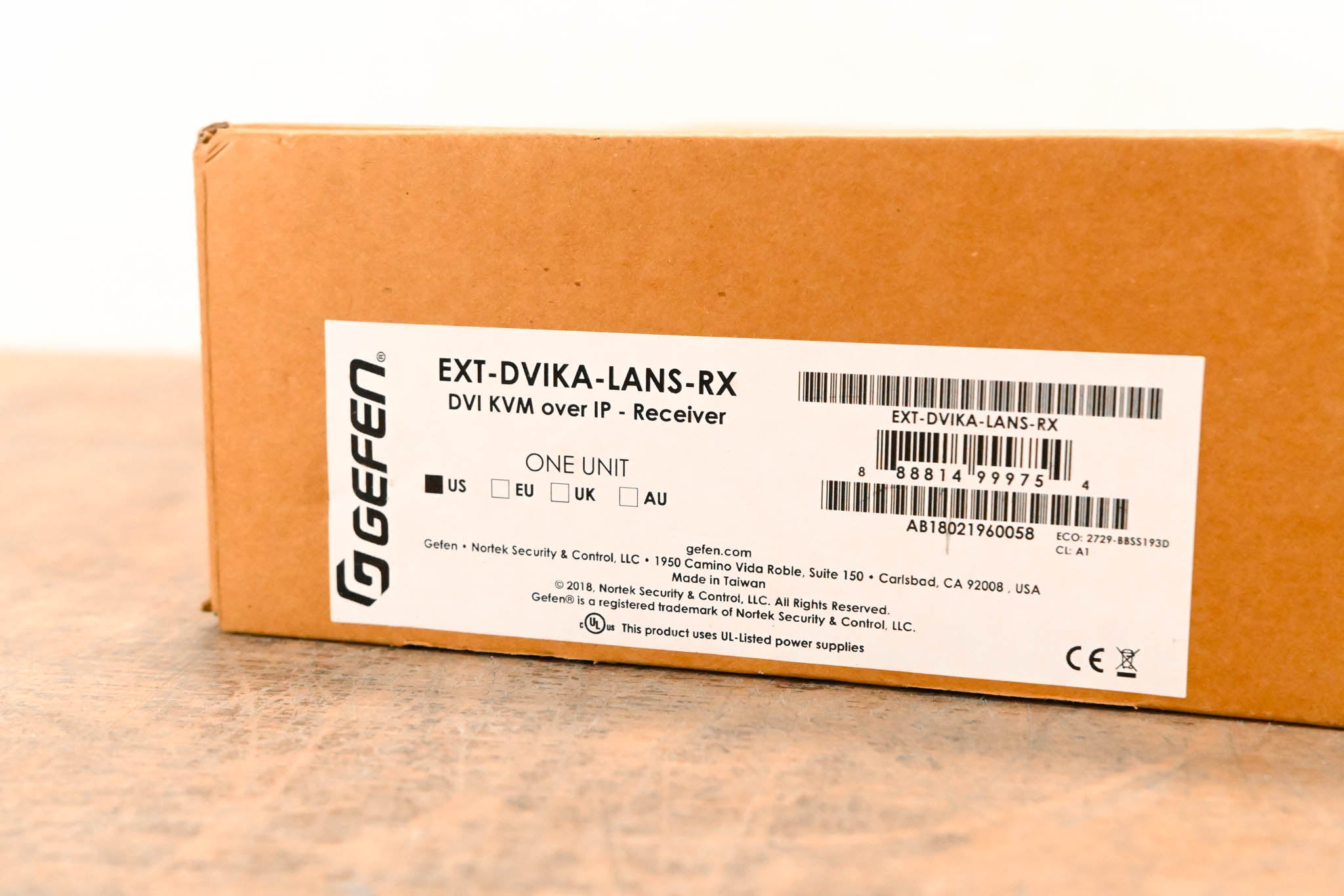 Gefen EXT-DVIKA-LANS-RX DVI KVM over IP Receiver CG01MUM