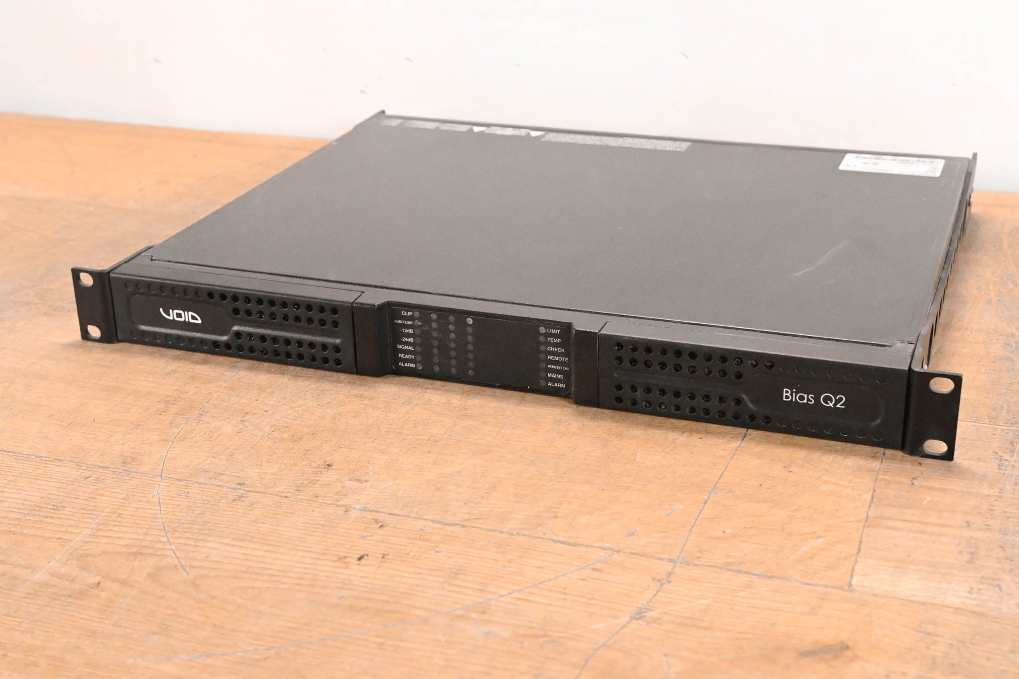 Void Bias Q2 4-Channel DSP Power Amplifier w/ Dante