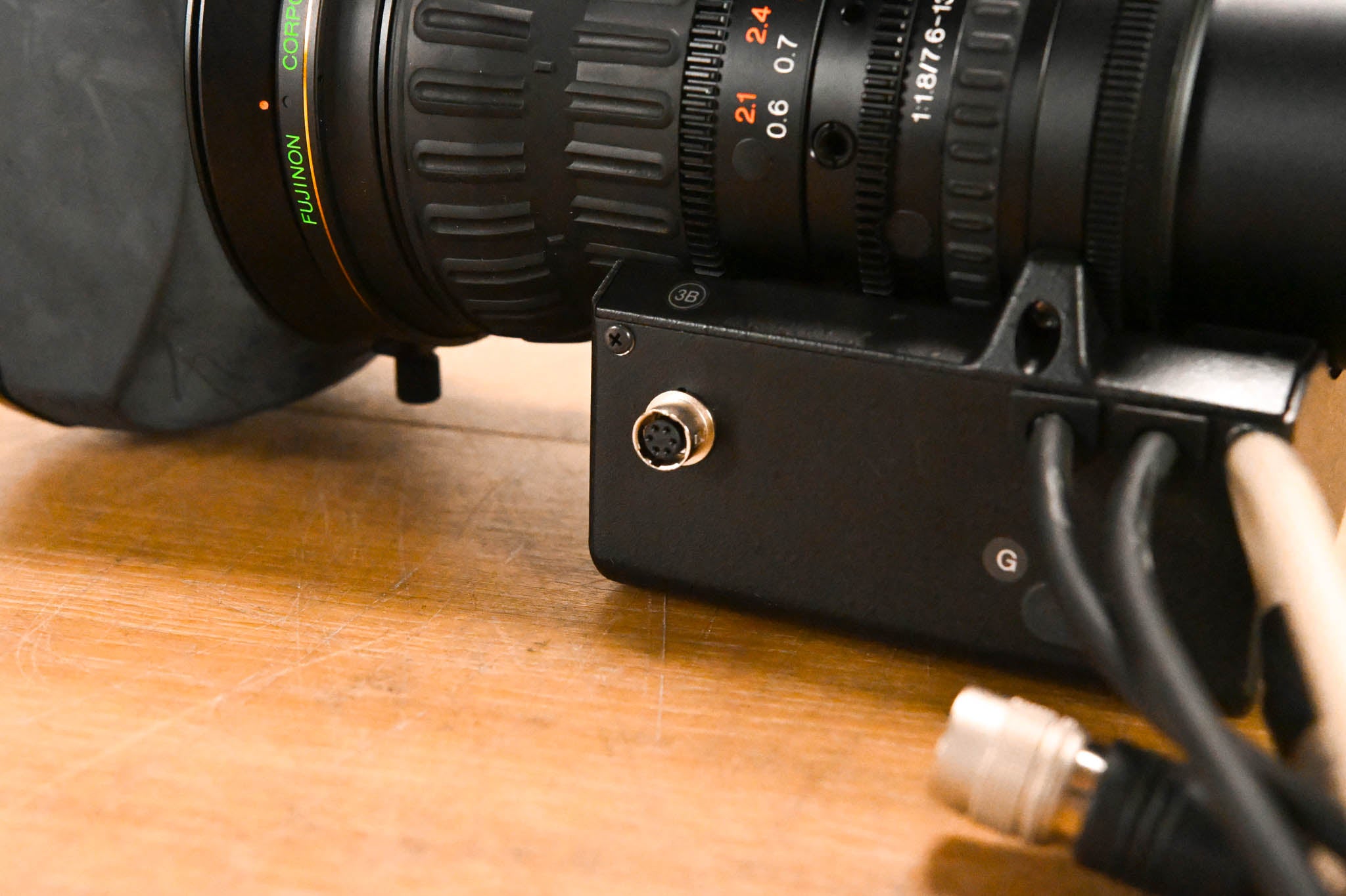 Fujinon HAs18x7.6BMD-DSE 18x Motor Driven HD Telephoto Lens