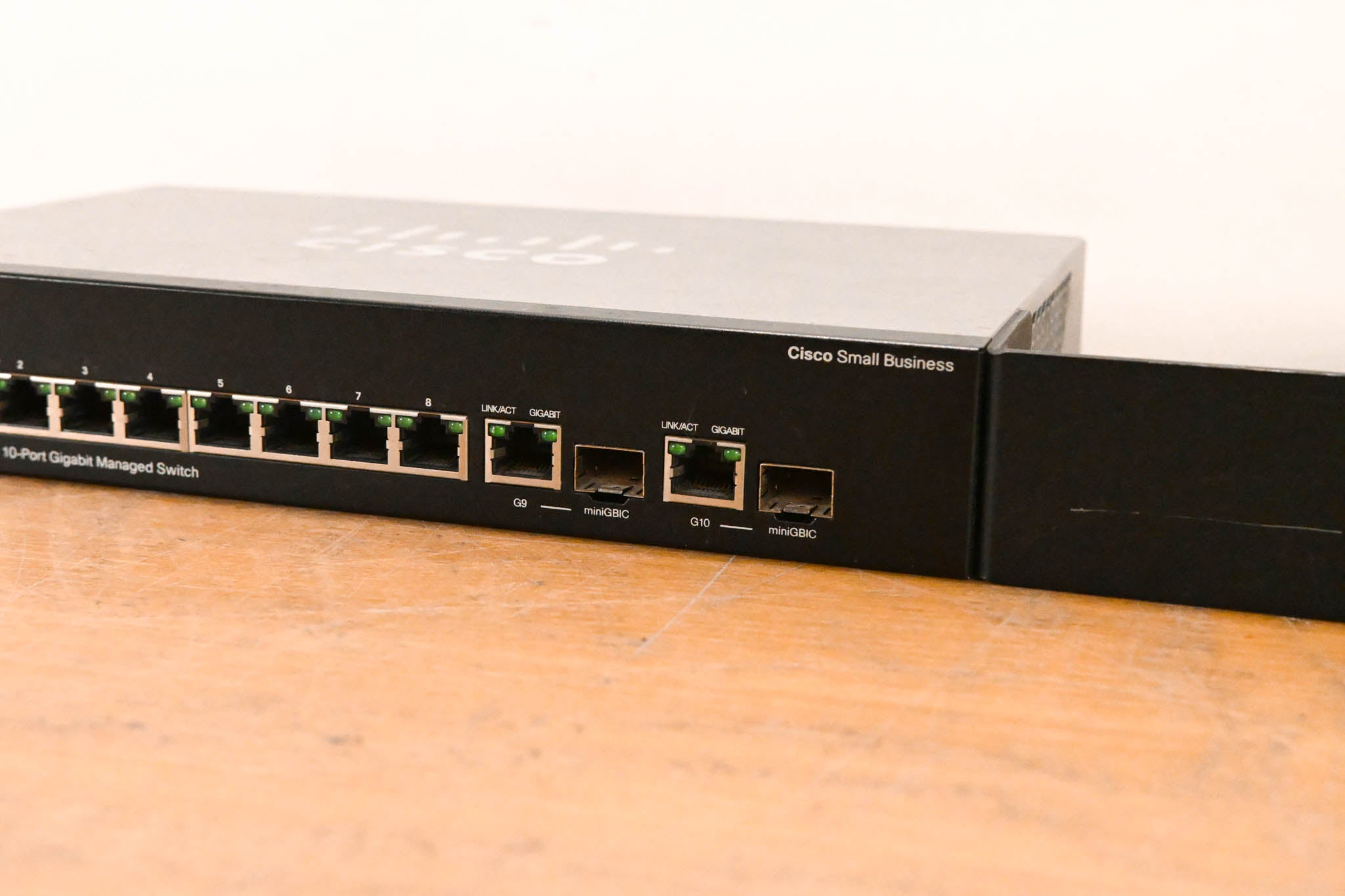 Cisco SG300-10 10-Port Gigabit Managed Switch (NO POWER SUPPLY)