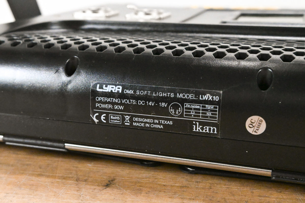 Ikan LWX10 Lyra 1x1 Daylight Soft Studio & Field LED Light w/ DMX