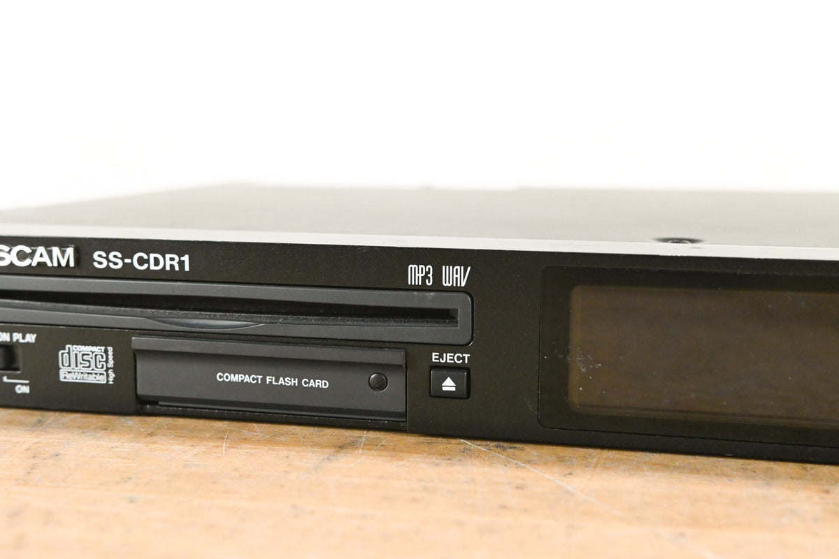 TASCAM SS-CDR1 Rackmount Compact Flash/CD Recorder
