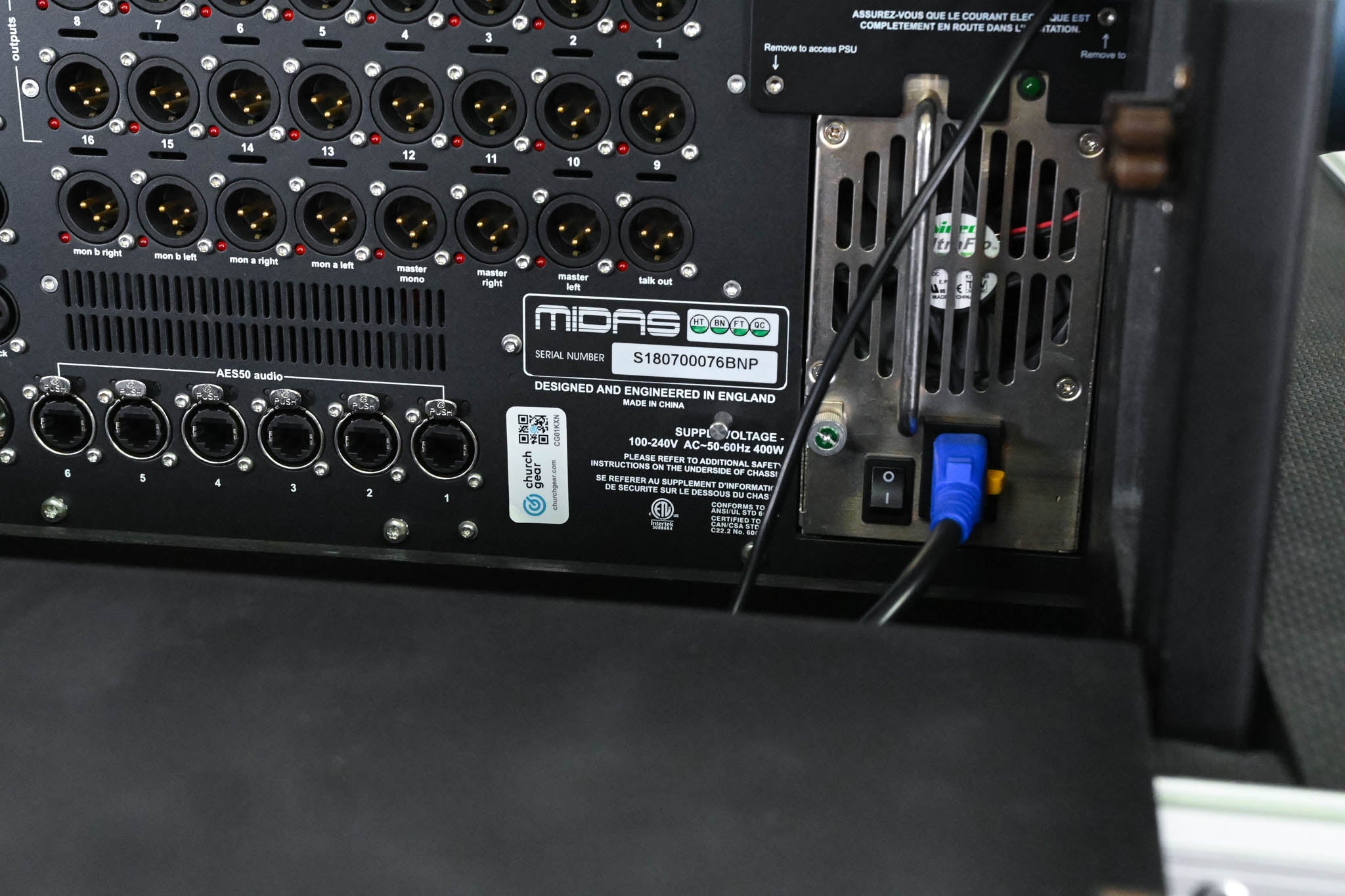 Midas PRO1 48-Channel Digital Audio Mixing Console with Road Case