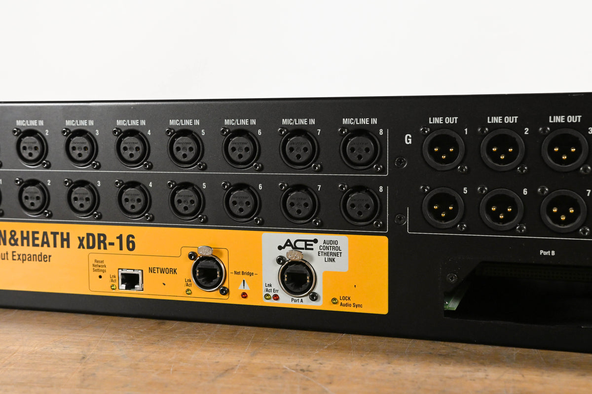 Allen & Heath xDR-16 16-Input/8-Output Expander for iLive Mixing Systems