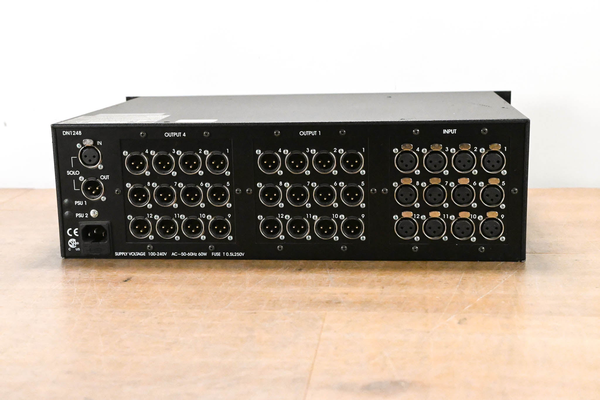Klark Teknik DN1248+ Microphone Splitter