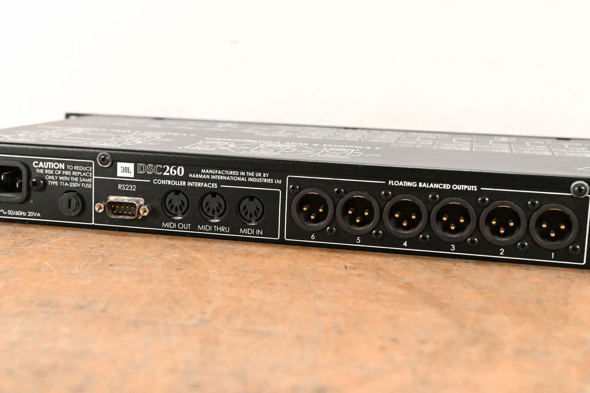 JBL DSC260 Digital System Controller