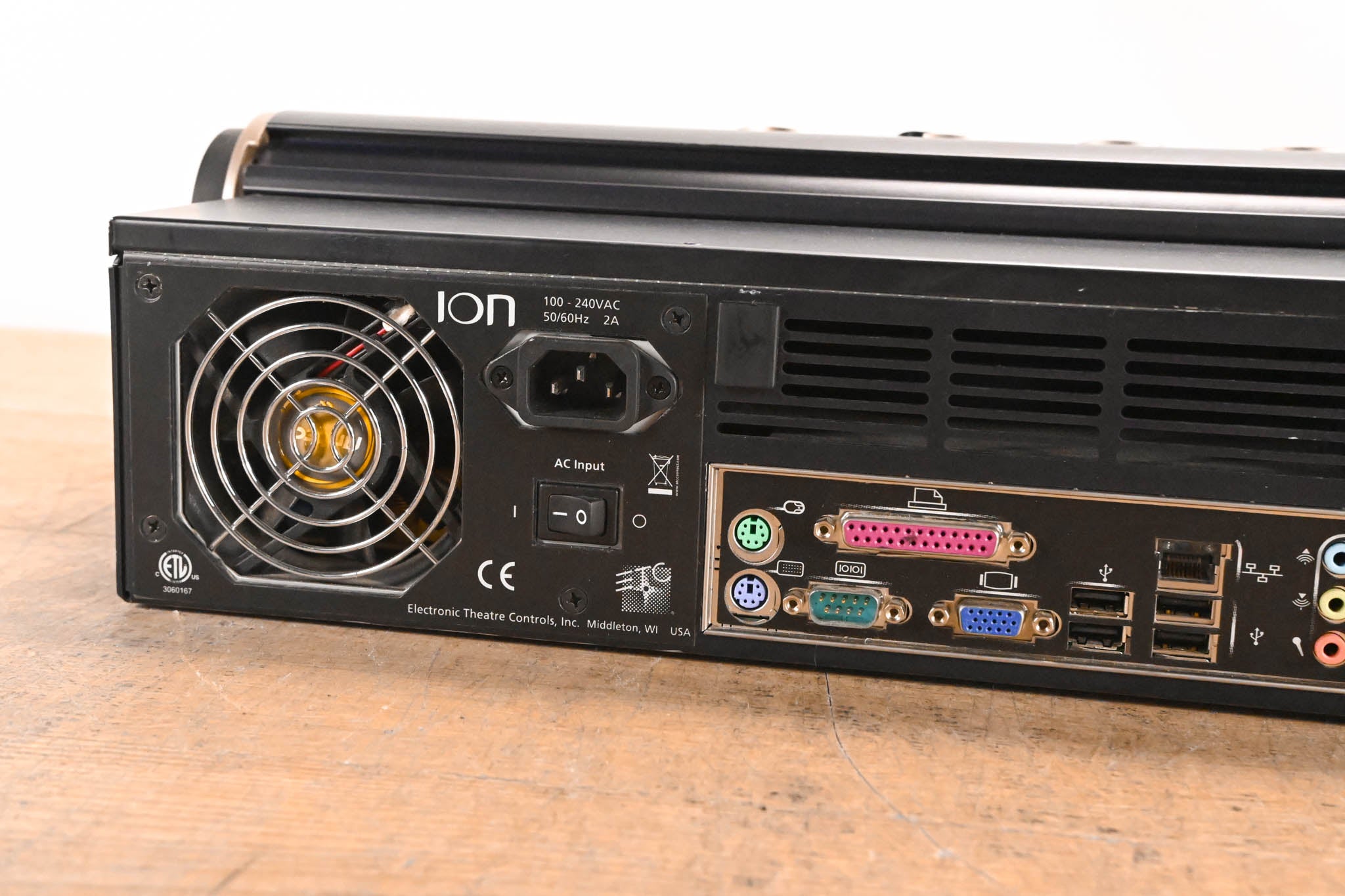 ETC ION 1000 Lighting Console with ETC 2x10 Universal Fader Wing