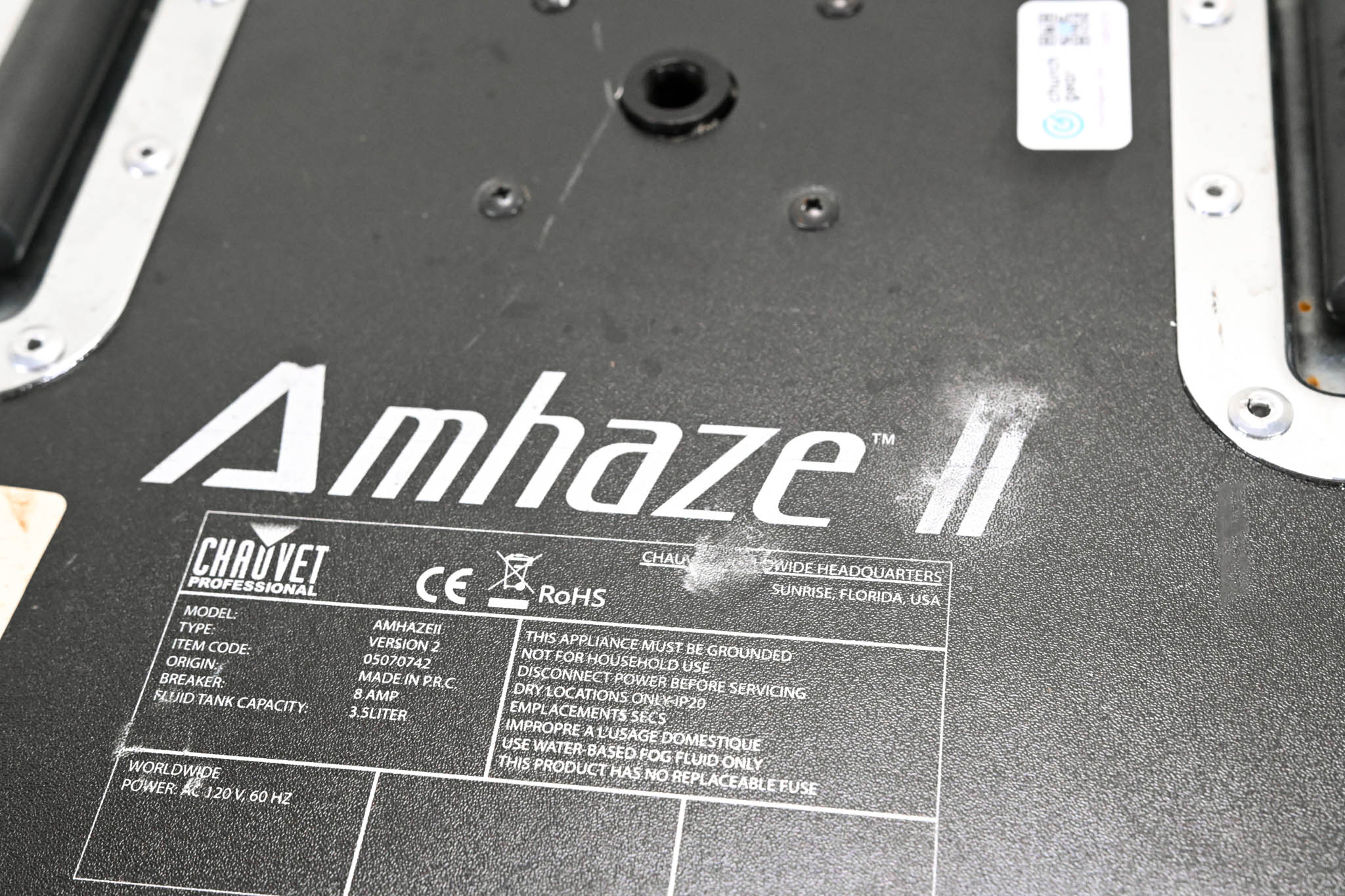 Chauvet Amhaze II Water-Based Haze Machine