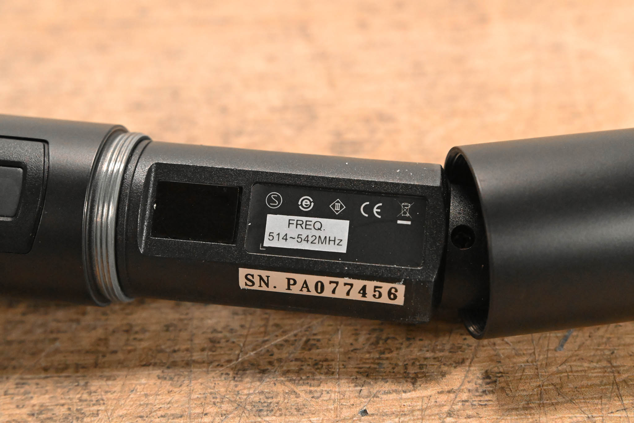 Airwave Technologies U-41 Handheld Transmitter Microphone - 514-542 MHz
