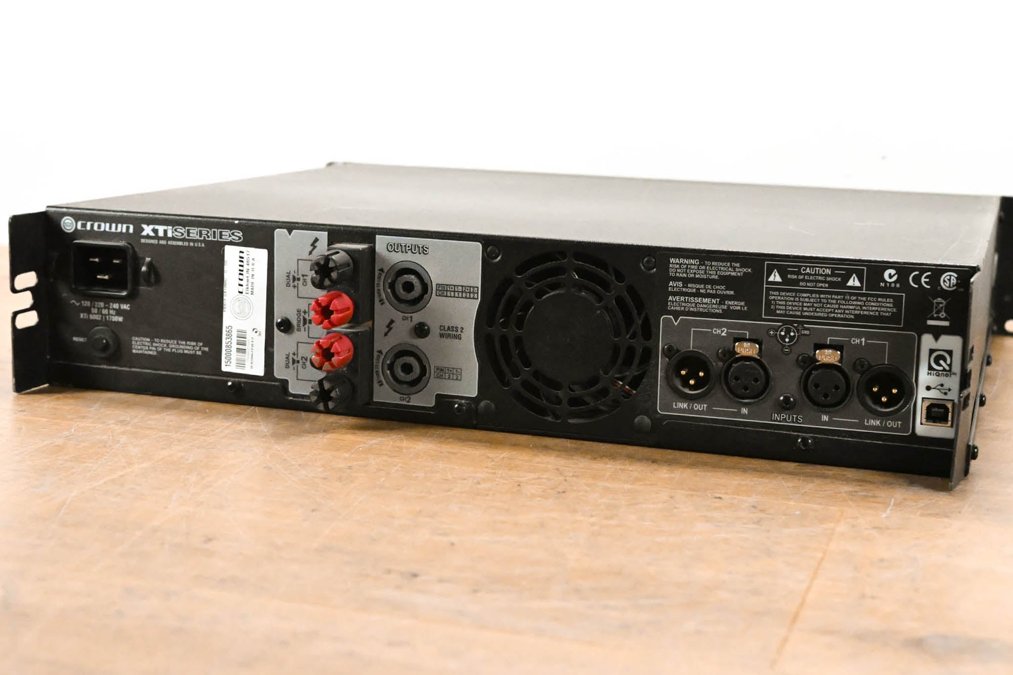 Crown XTi 6002 Two-Channel, 2100W @ 4Ω Power Amplifier