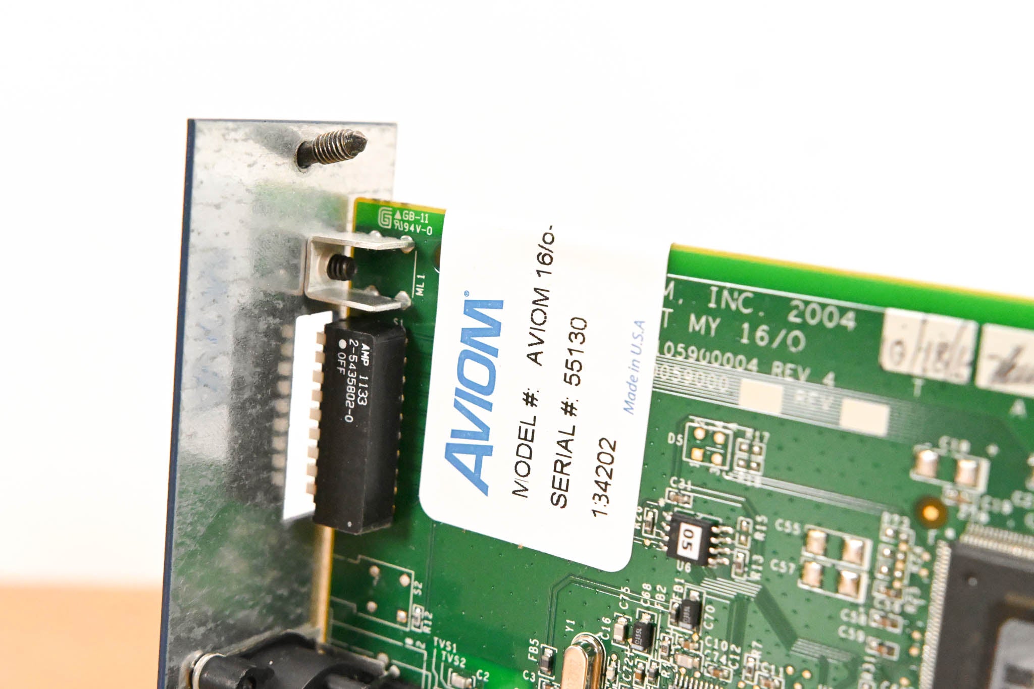 Aviom 16/o-Y1 A-Net Card for Yamaha Digital Products