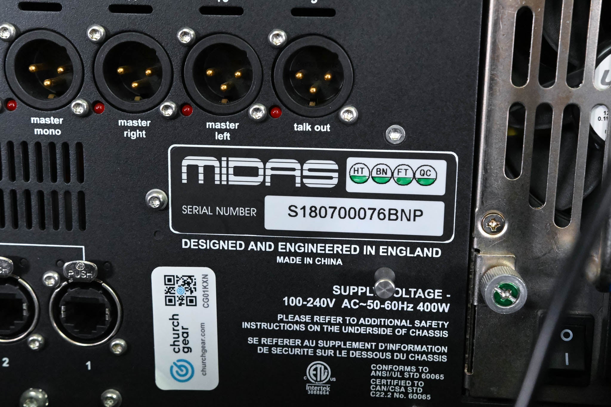 Midas PRO1 48-Channel Digital Audio Mixing Console with Road Case