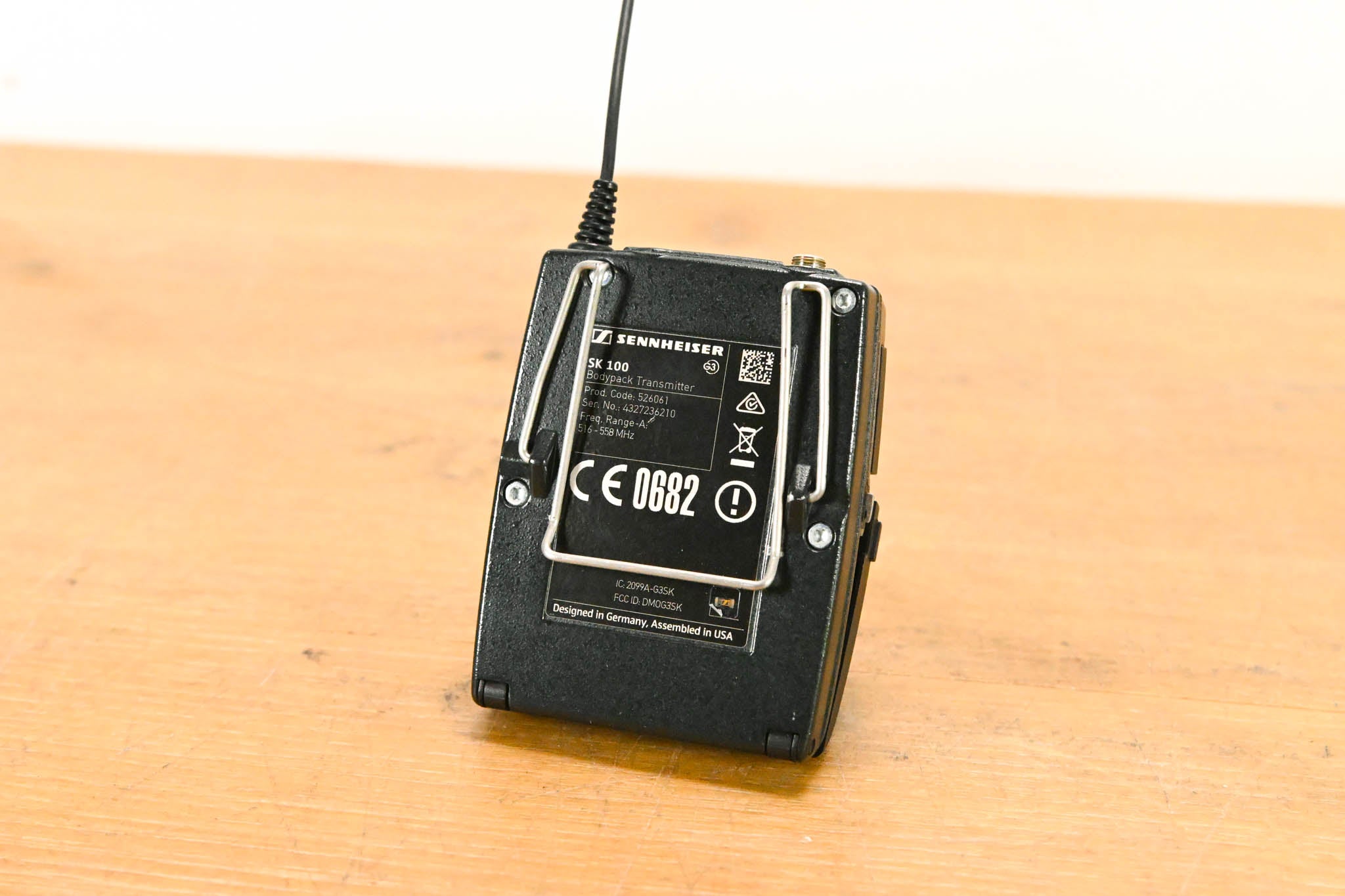 Sennheiser ew 100 G3 Bodypack Wireless System - A Range NO POWER SUPPLY