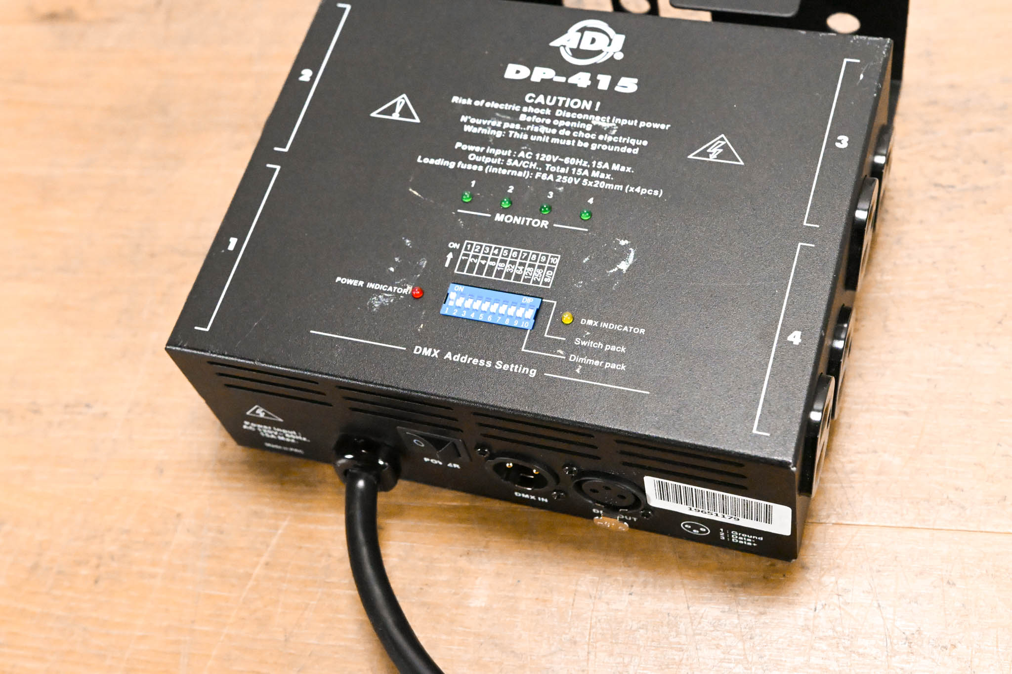 Elation DP-415 4-Channel Dimmer/Switch Pack