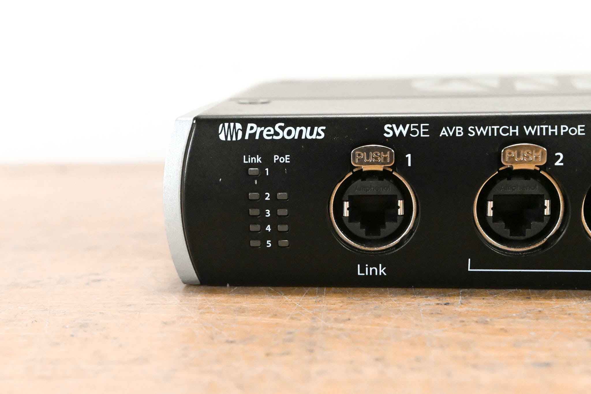PreSonus SW5E 5-Port AVB Network Switch and Bridge w/ PoE
