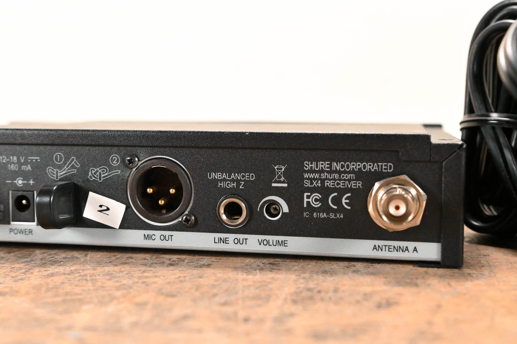 Shure SLX14-H5 Bodypack Wireless System - 518-542 MHz