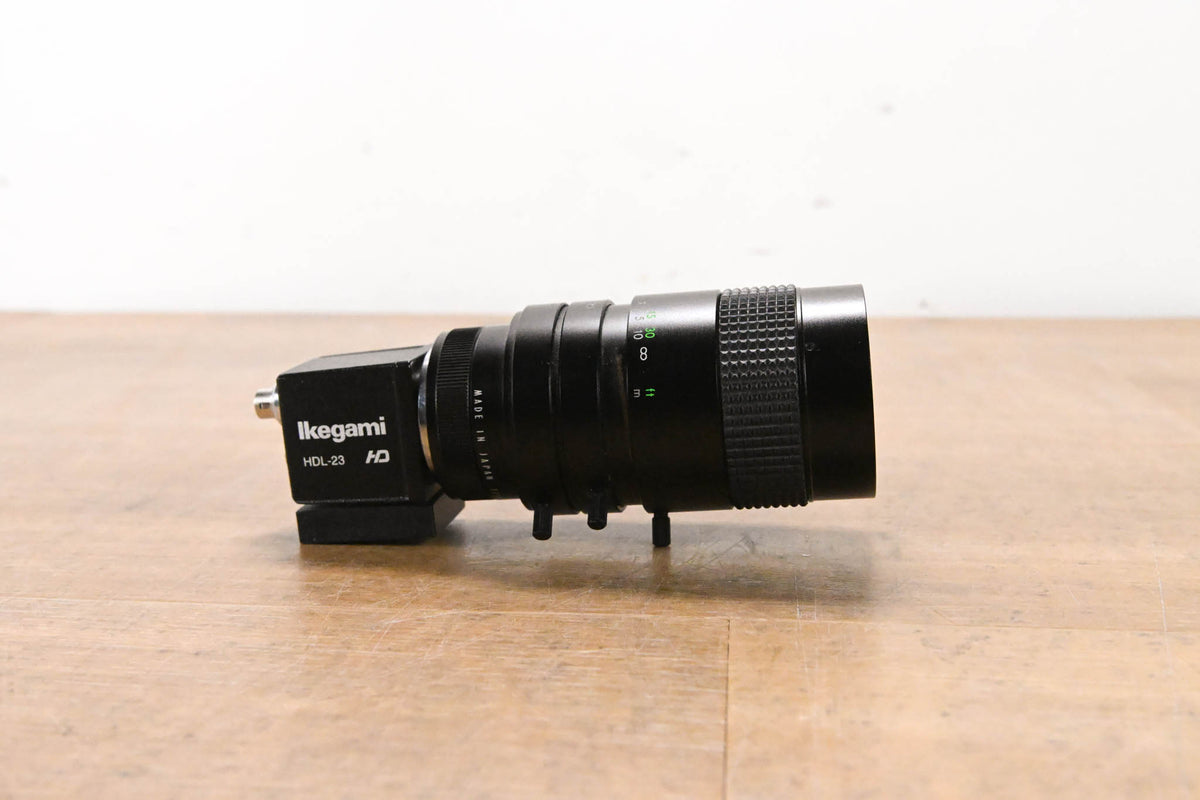 Ikegami HDL-23 Subminiature 3-CMOS HDTV Camera w/ CCU & Zoom Lens