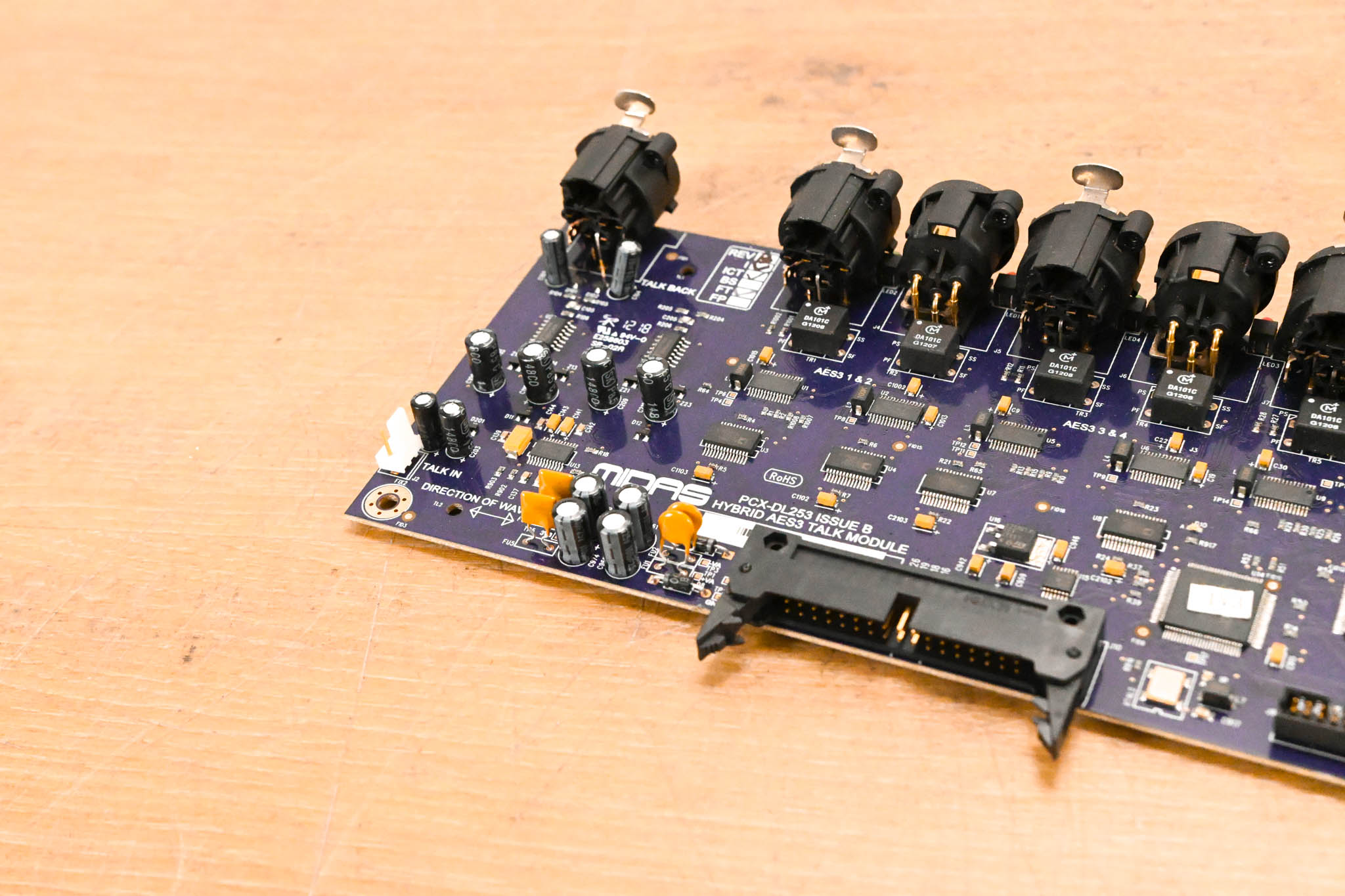 Midas DL253 Hybrid AES3 Talk Module (PCX-DL253 Issue B)