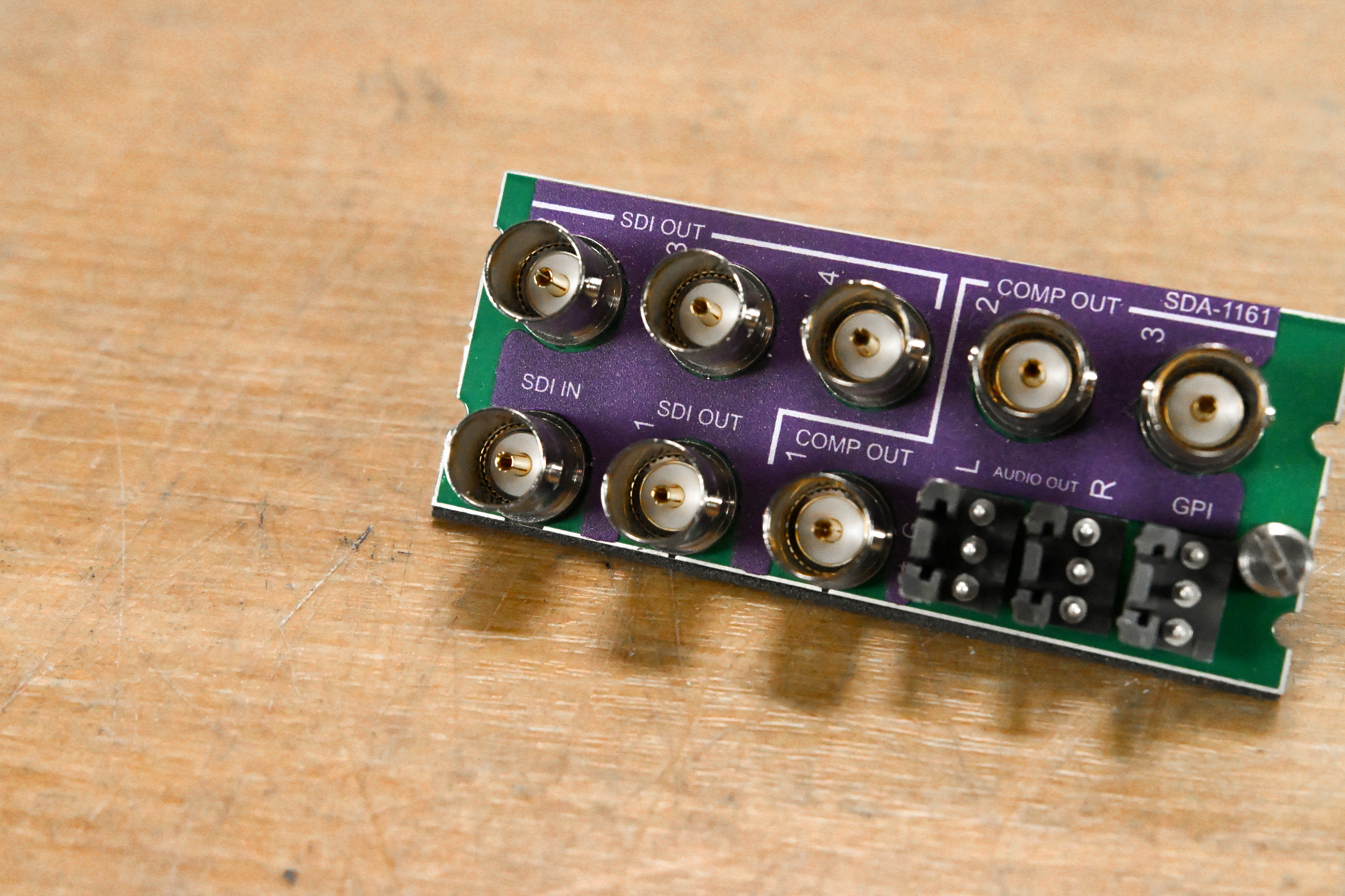 Miranda SDA-1161 Rear I/O Module for Densité Frame