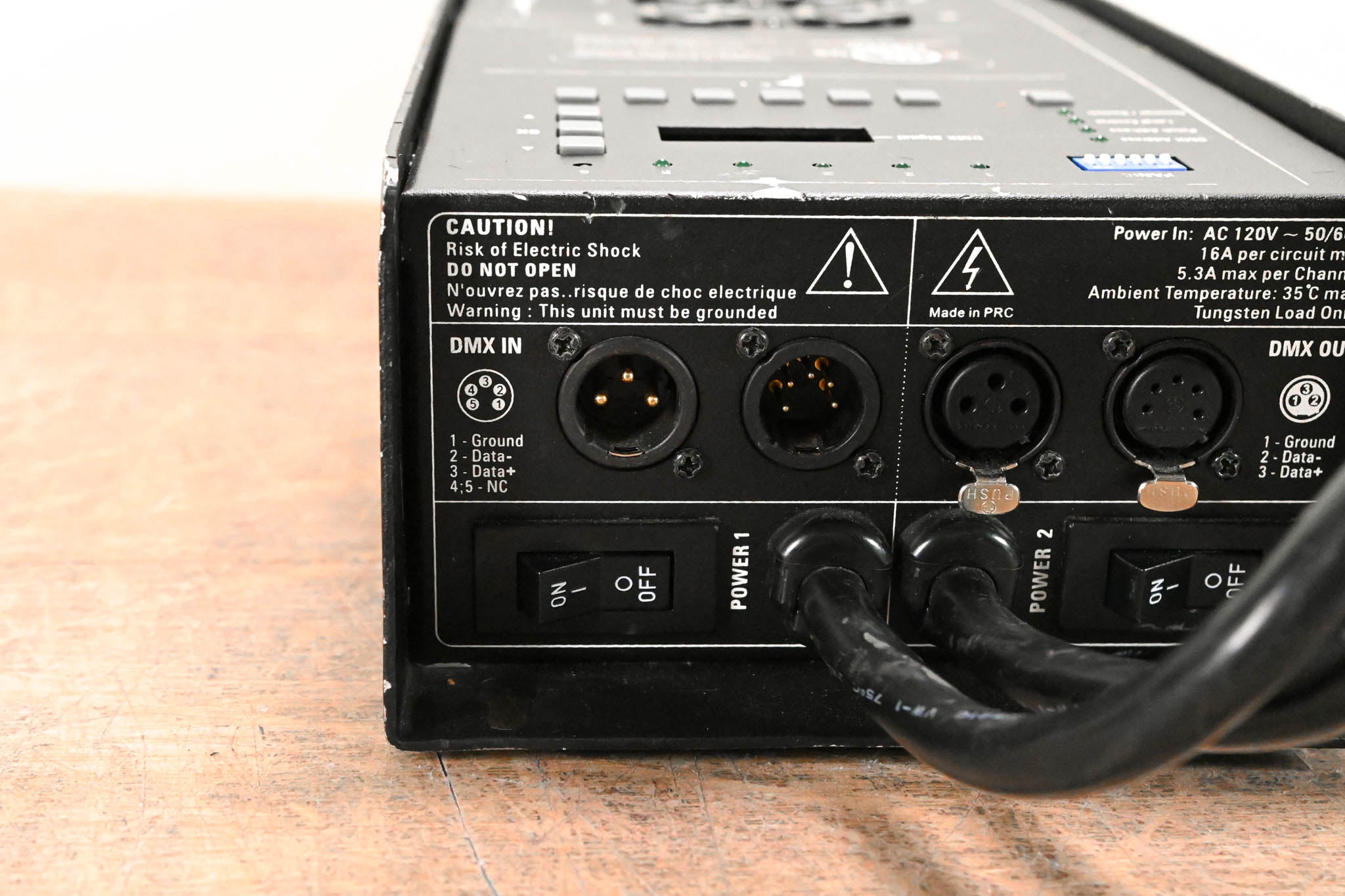 Elation DP-640B Hybrid 6-Channel DMX Dimmer/Switch Pack