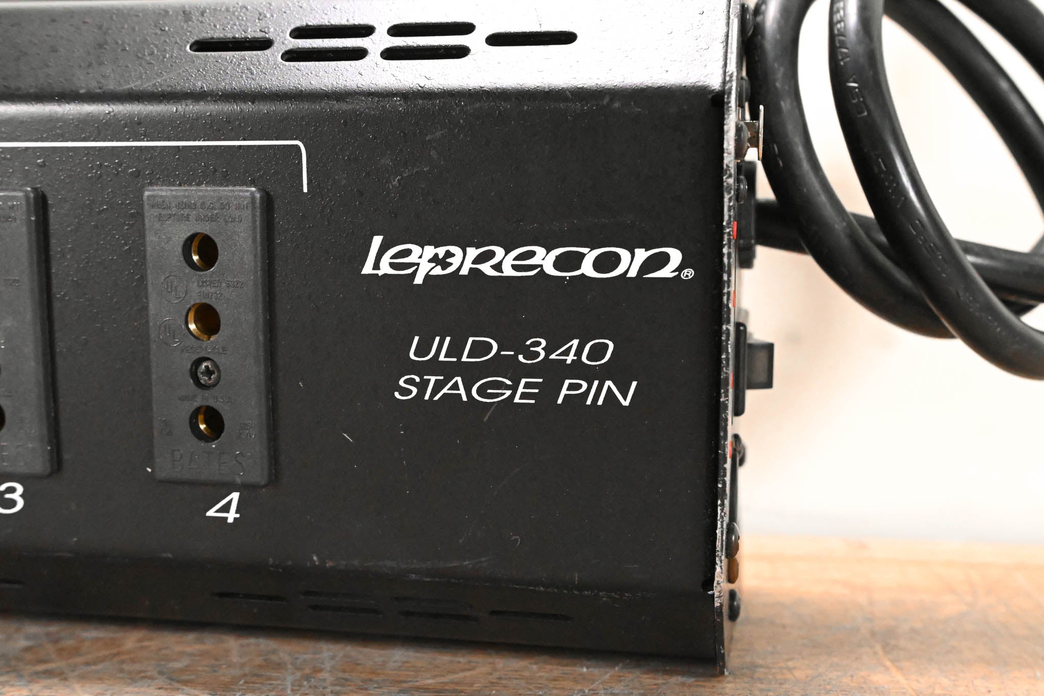 Leprecon ULD-340 4-Channel 15A Tree Mount Dimmer with Stage Pin Output