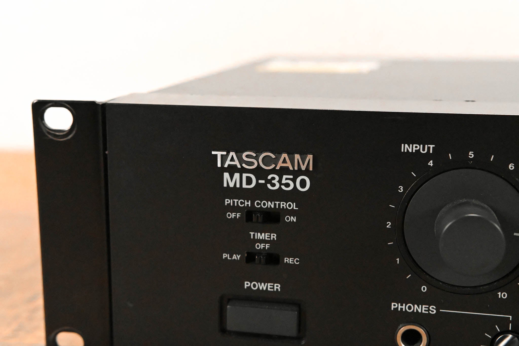 TASCAM MD-350 MiniDisc Recorder/Player