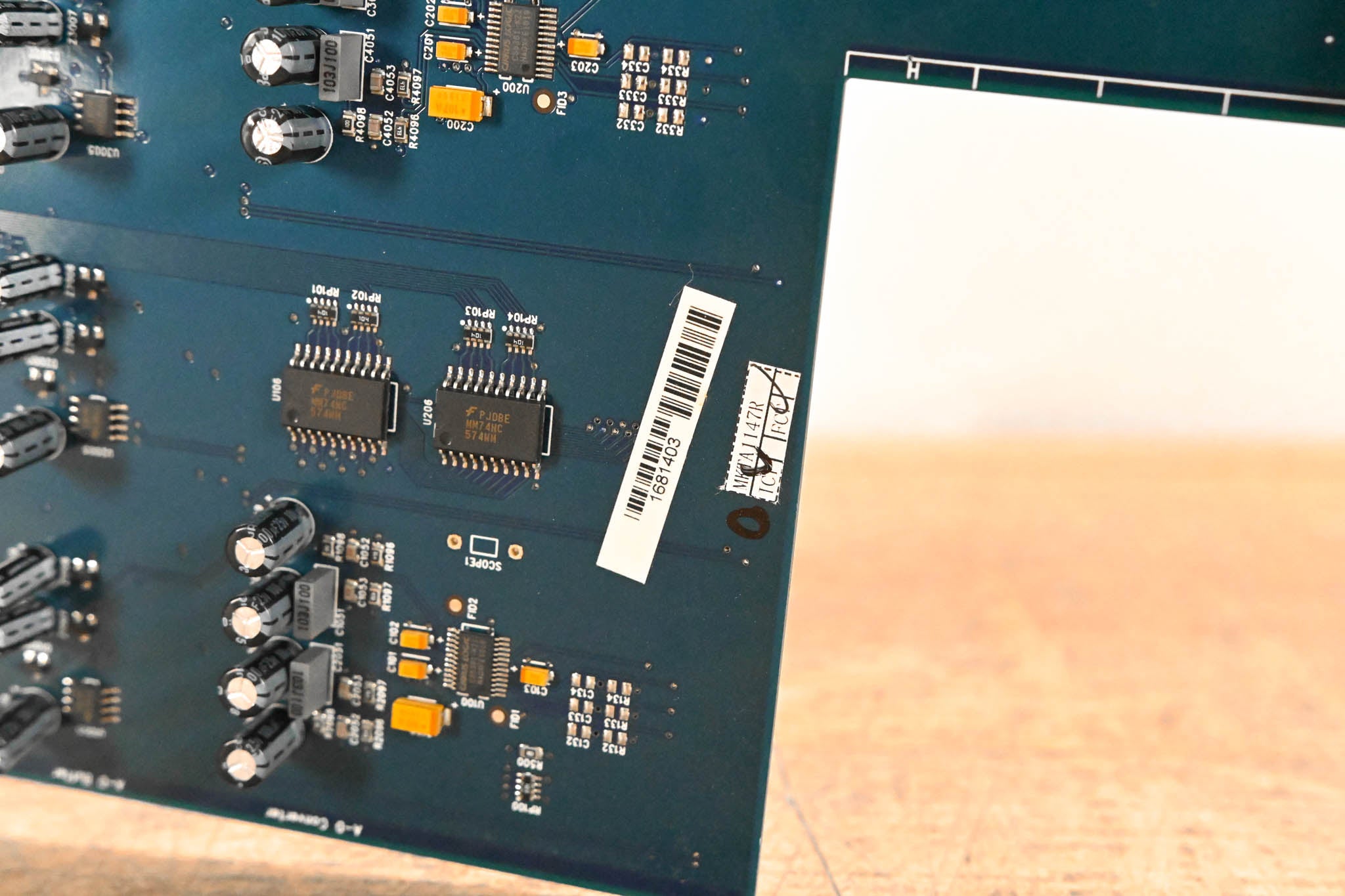 Midas DL441 8 Analog Mic/Line Input Card with Midas Microphone Preamps