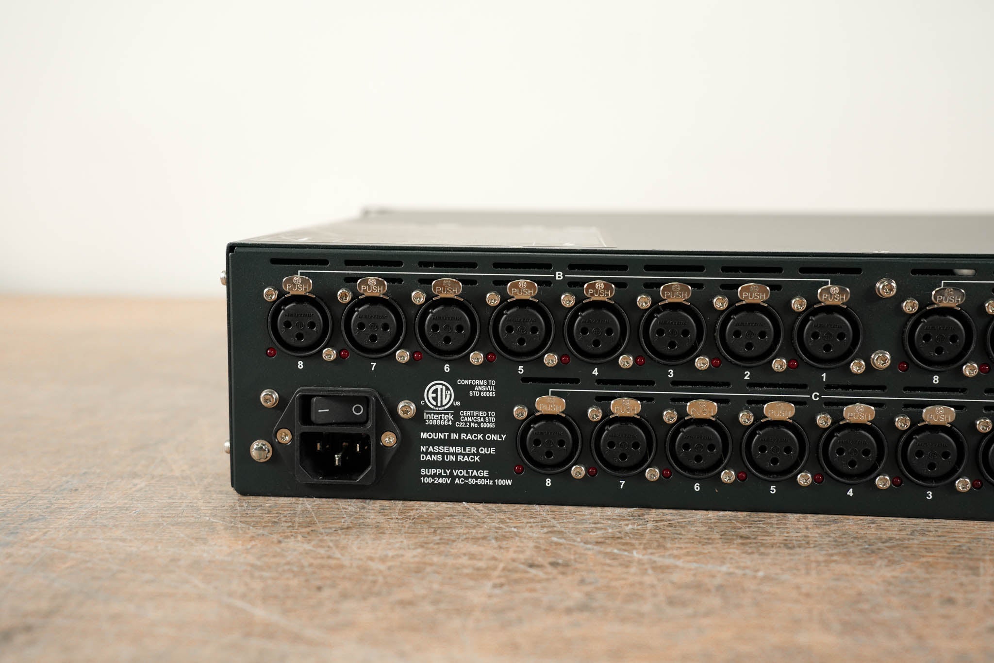 Midas DL151 24-Input Stage Box with 24 Midas Microphone Preamplifiers