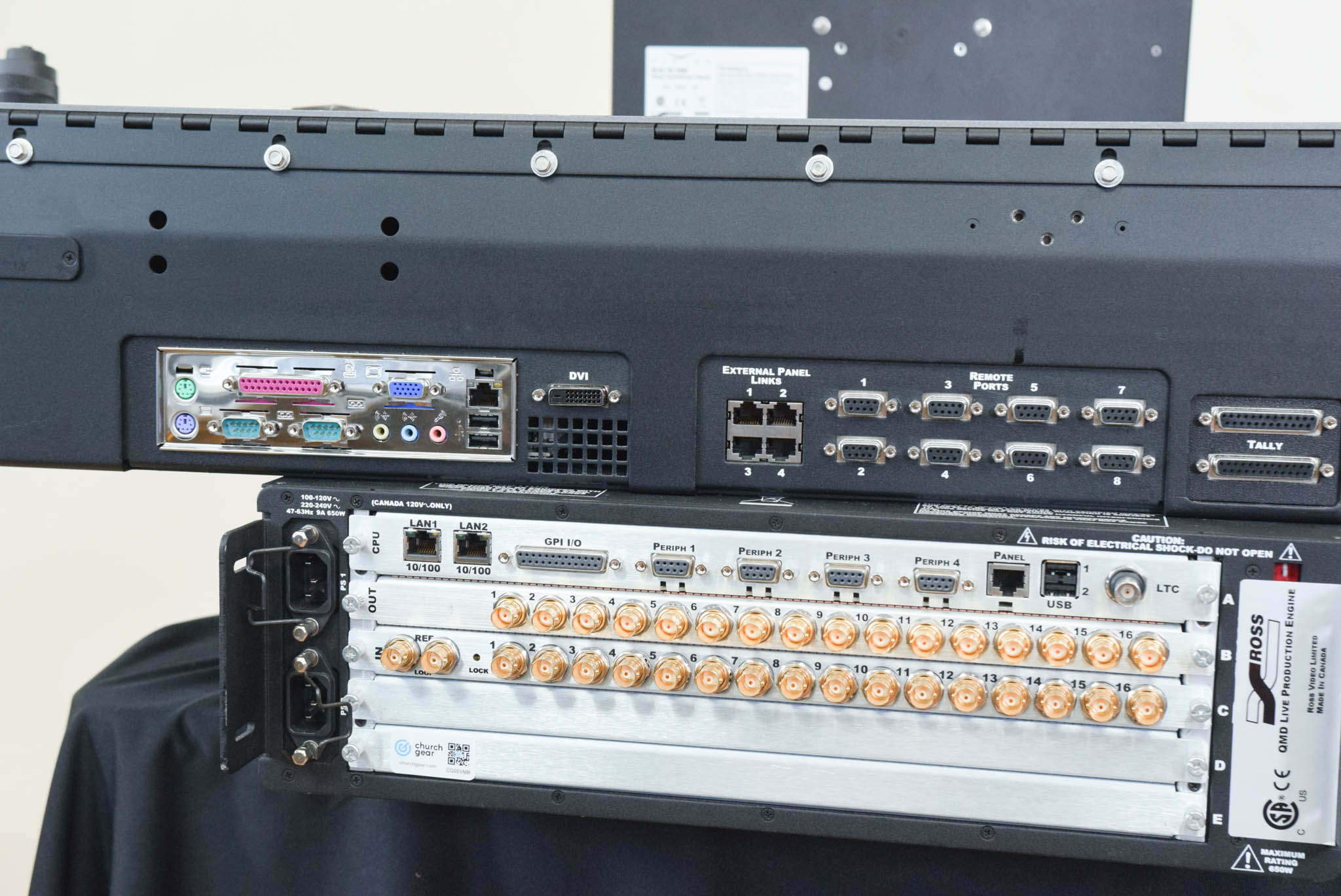 Ross Vision QMD 2 M/E Video Switcher w/ Vision 2 Panel