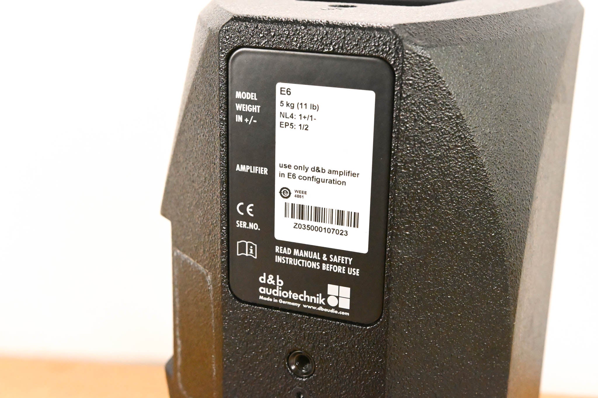 d&b audiotechnik E6 2-Way Passive Coaxial Loudspeaker