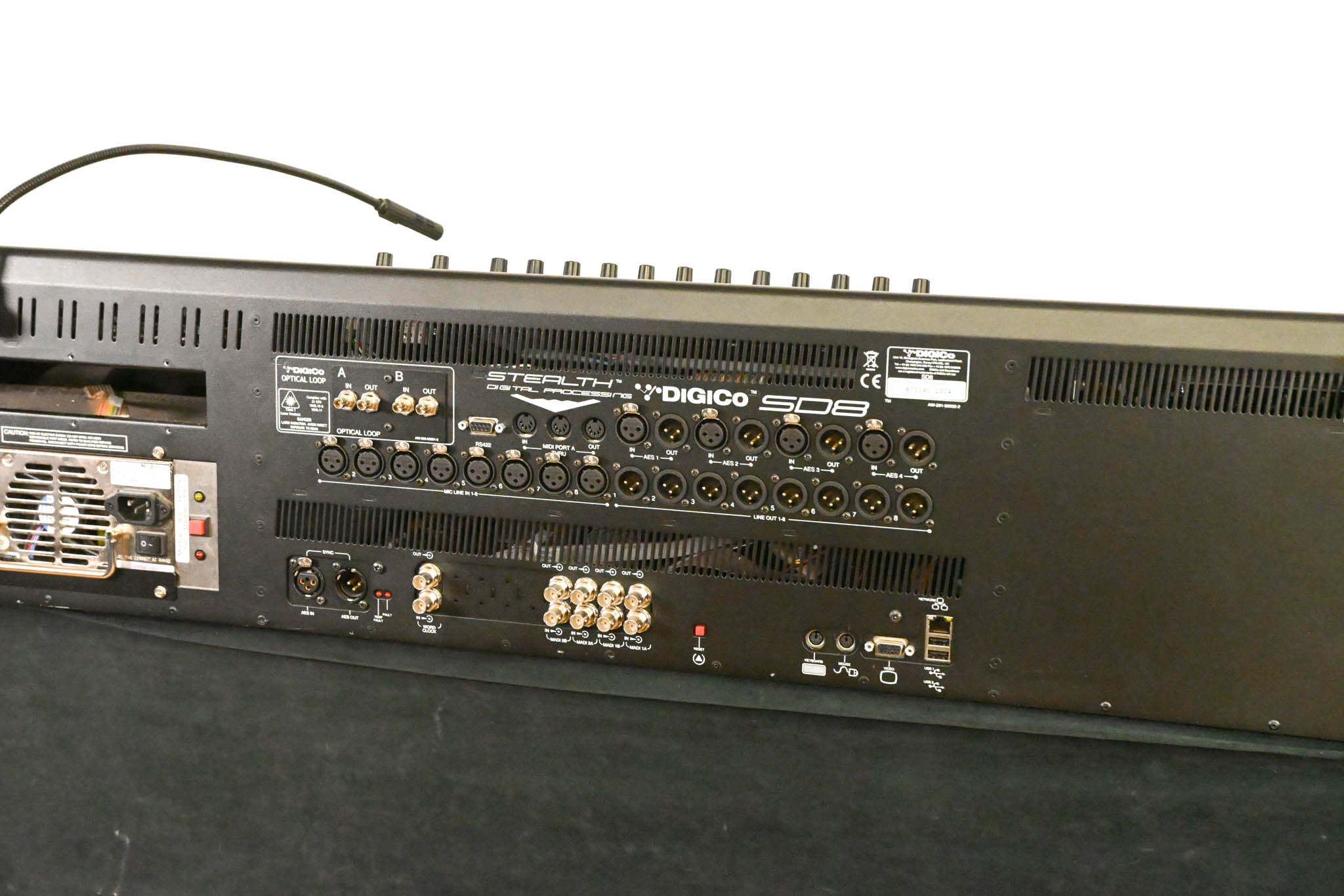 DiGiCo SD8 120-Channel Digital Mixing Console w/ ST Optical