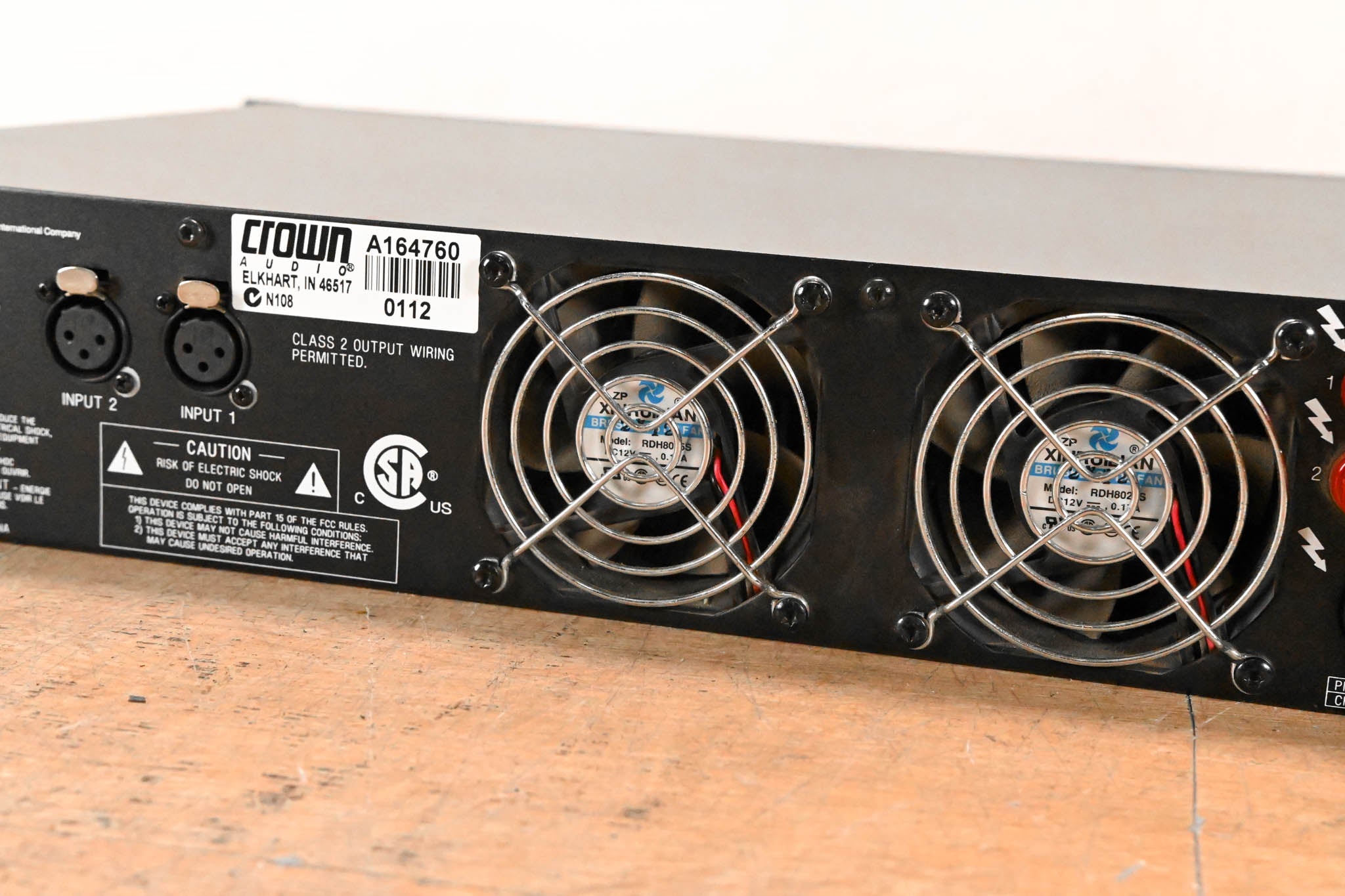 Crown XLS 402 2-Channel Power Amplifier