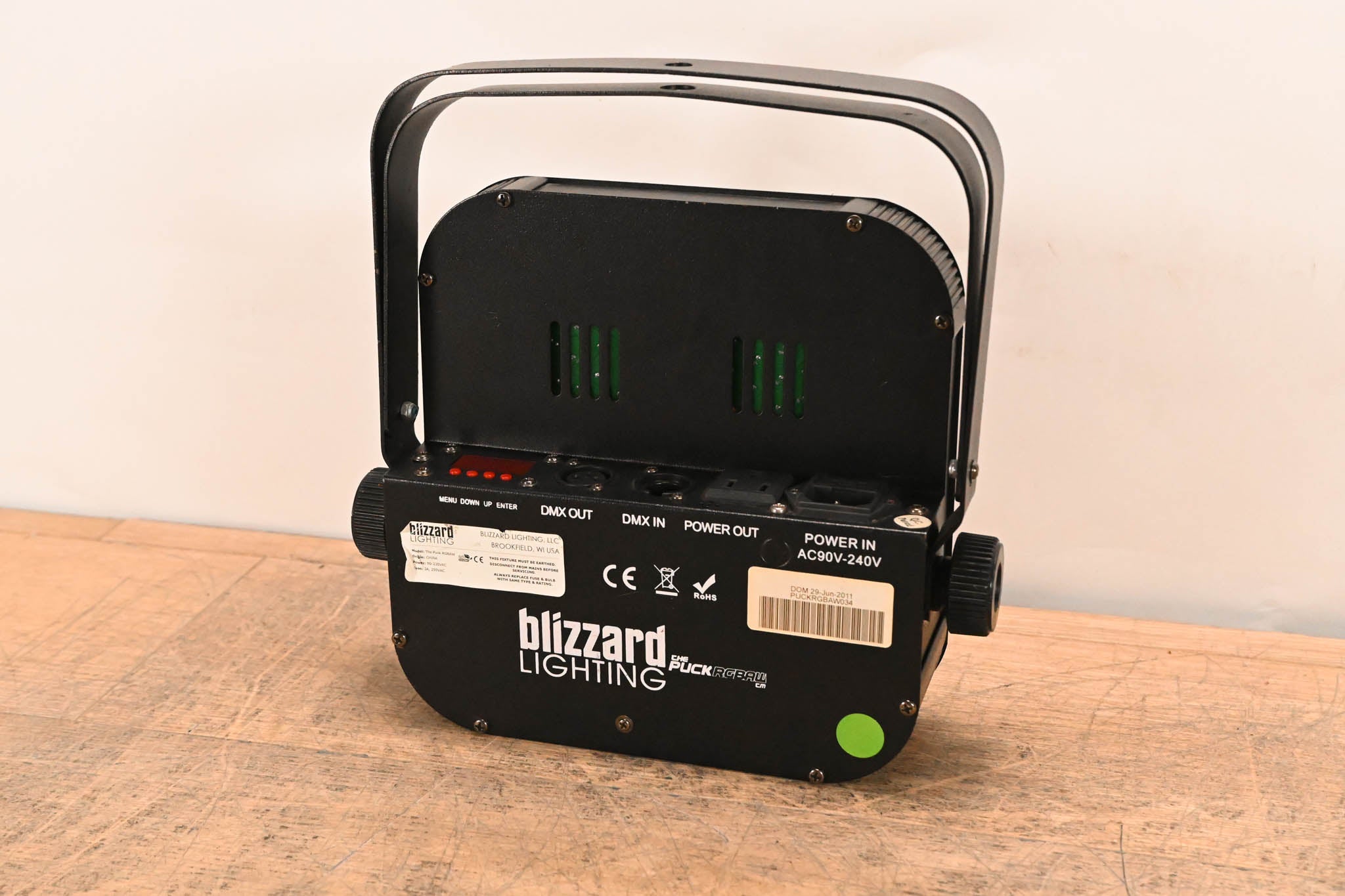 Blizzard Lighting The Puck RGBAW Flat LED PAR Can