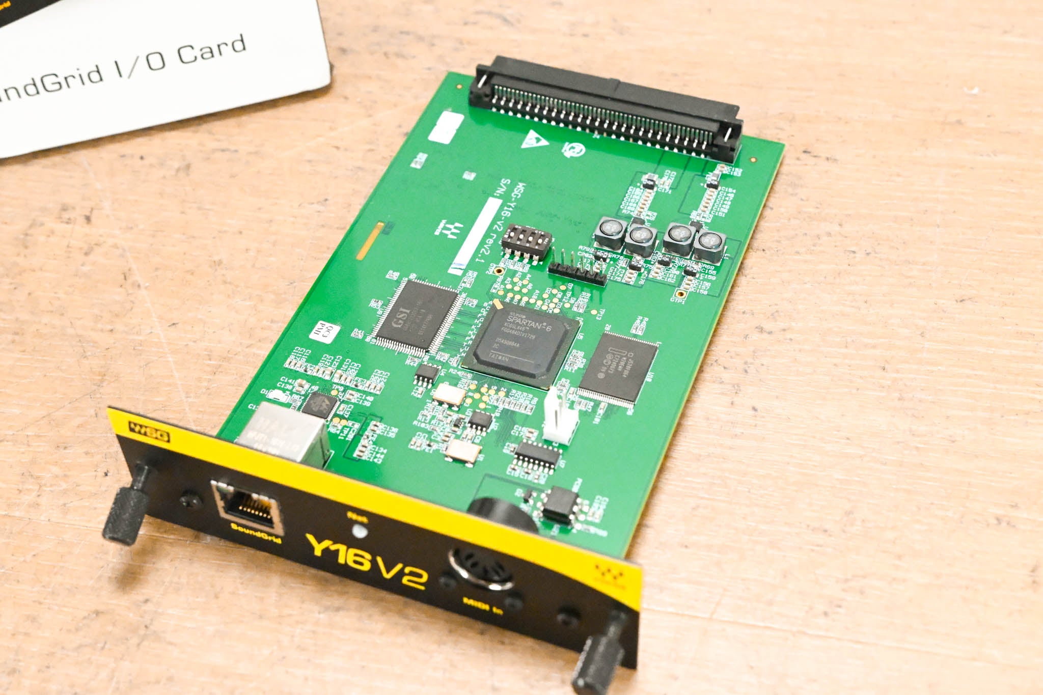 Waves WSG-Y16 V2 SoundGrid Interface mini-YGDAI I/O Card