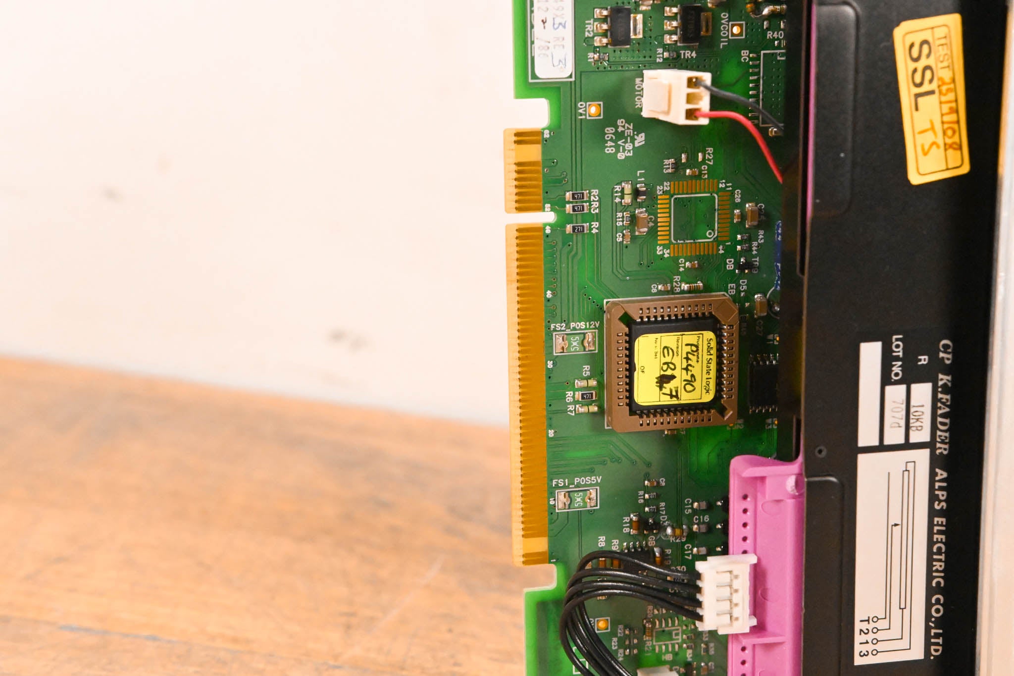 Solid State Logic C300 HD Motorized Fader Module – ALPS K-Fader Assembly