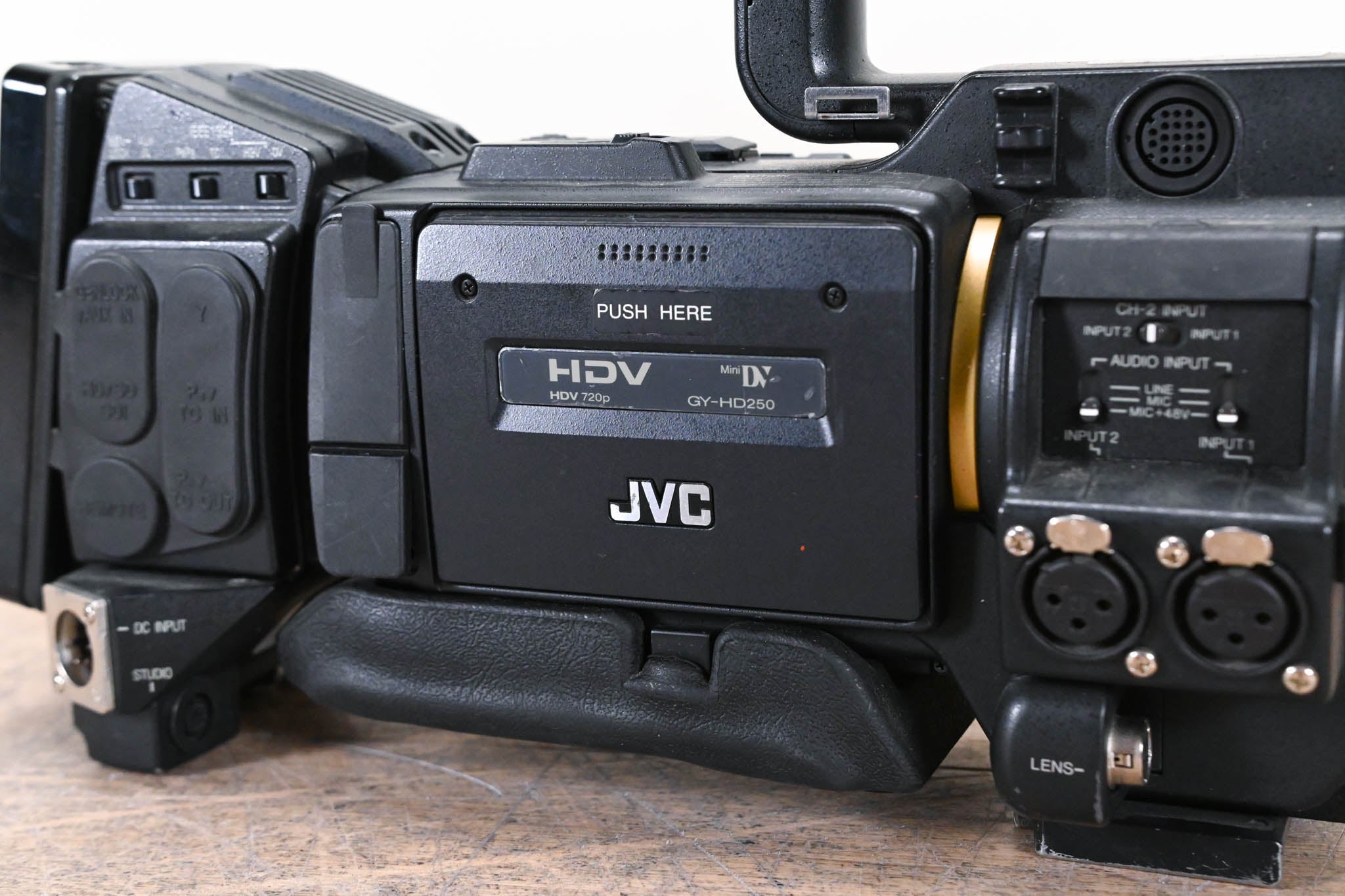 JVC GY-HD250CHU 1/3" 3-CCD Professional HDV Camcorder