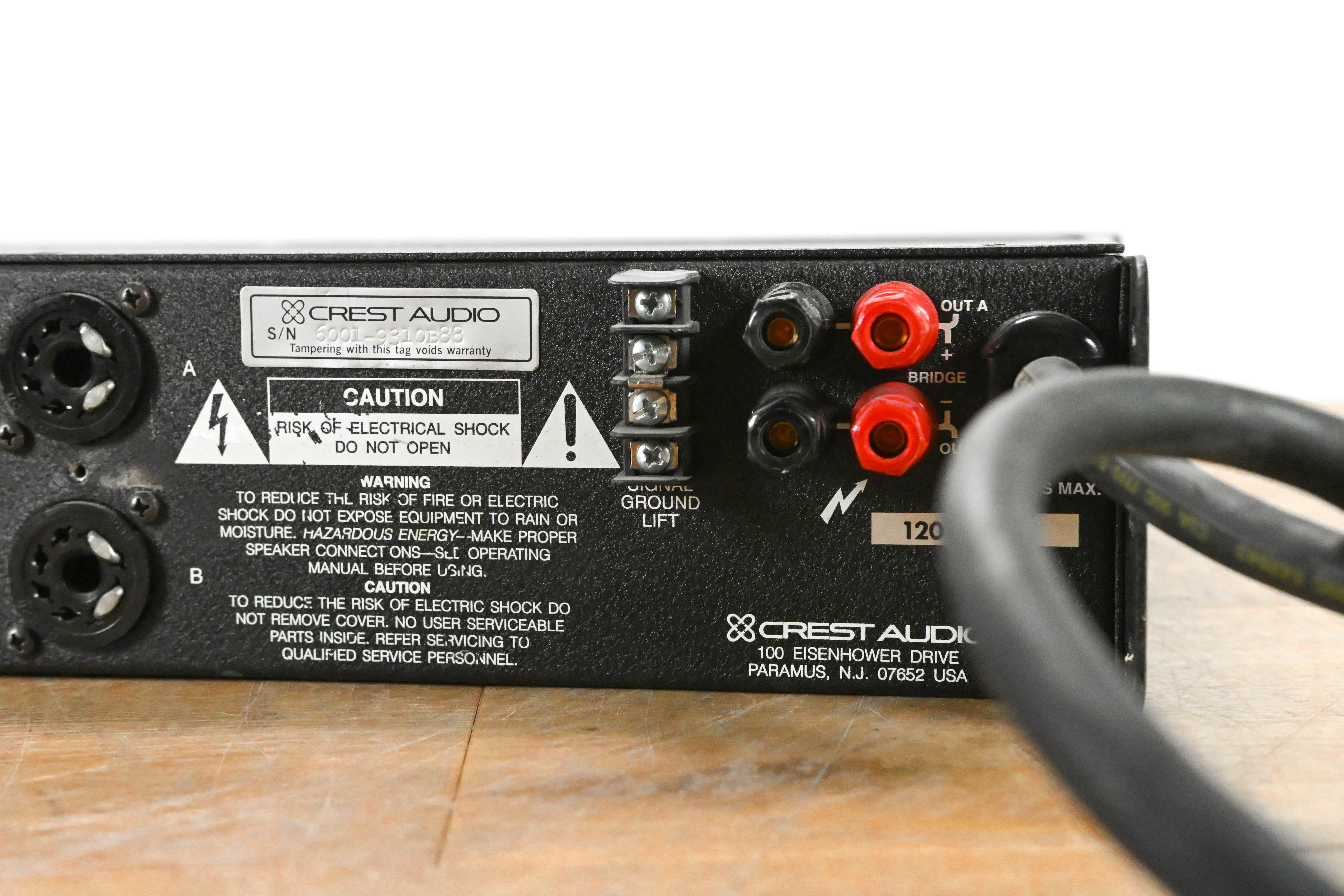 Crest Audio 6001 2-Channel Power Amplifier