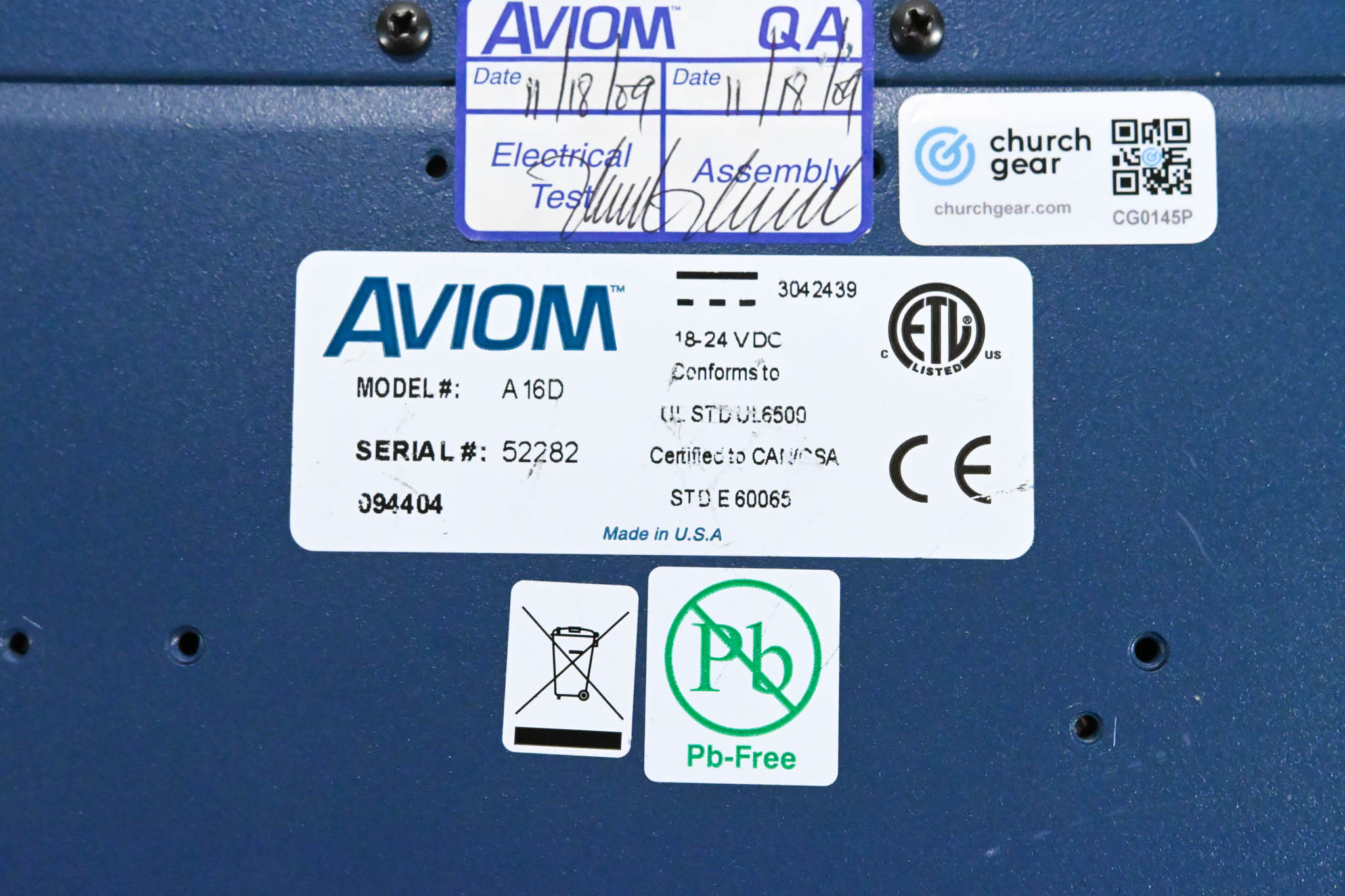 Aviom A-16D A-Net Distributor