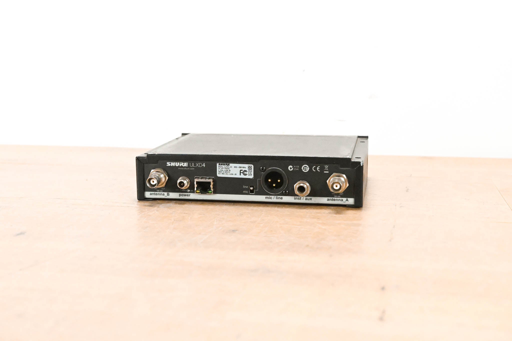Shure ULXD14 Wireless Belt Pack System - L50 Range (NO POWER SUPPLY)