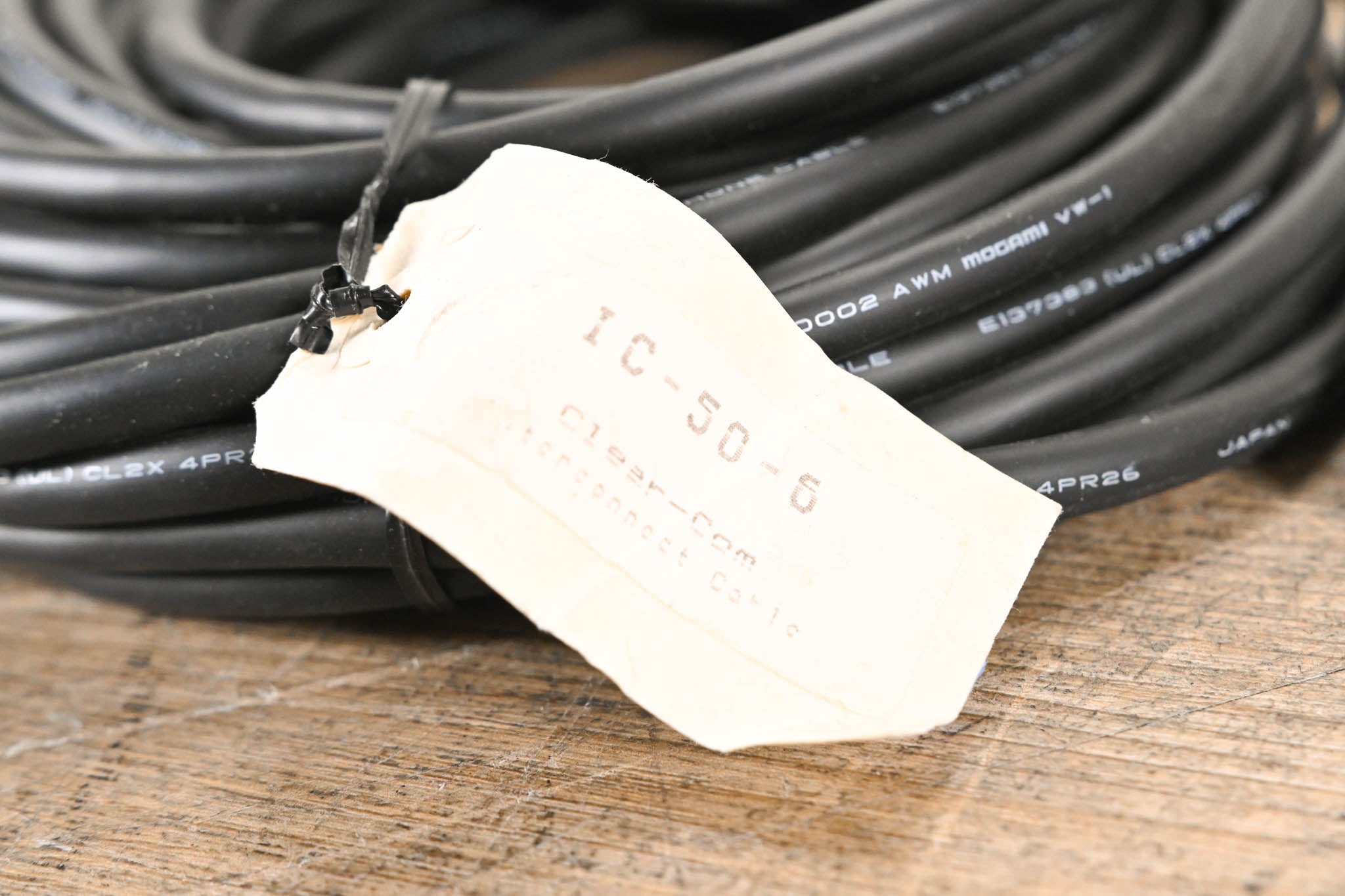 Clear-Com IC-50-6 6-pin XLR Intercom Cable - 50'