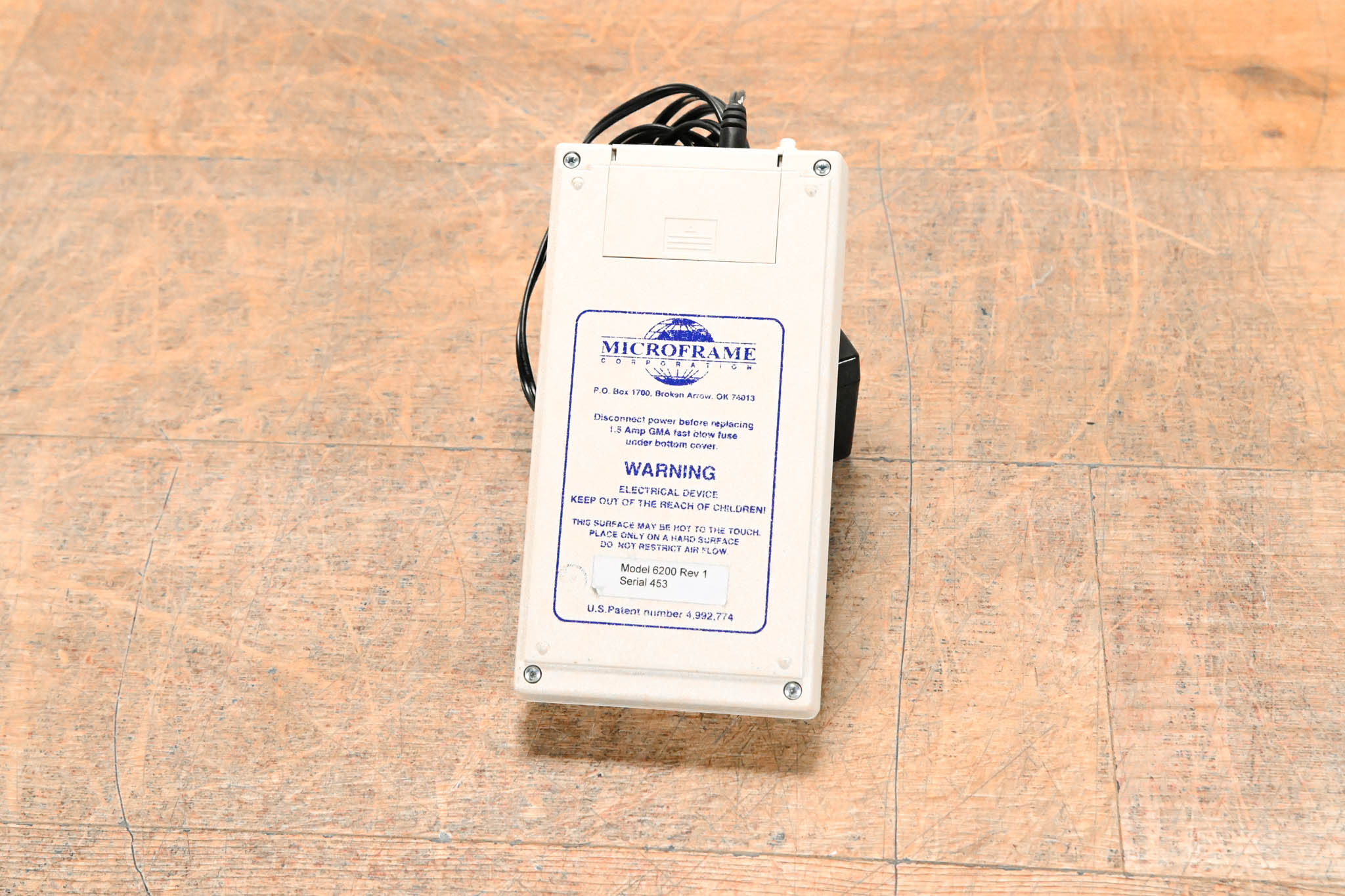 Microframe Model 6200 Timer Keypad